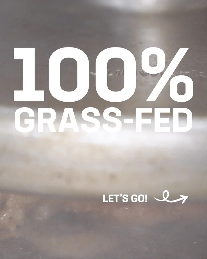 Grindhouse Burger haben zu 100% Grass-Fed Beef. Nur das.

Mehr gute Fette. Reich an Vitamin B12 und Antioxidantien. Keine routinem&auml;&szlig;igen Antibiotika. Hilft der Umwelt.

Wir achten auf die richtigen Cuts. Das richtige Fat Ratio. Alles Weide