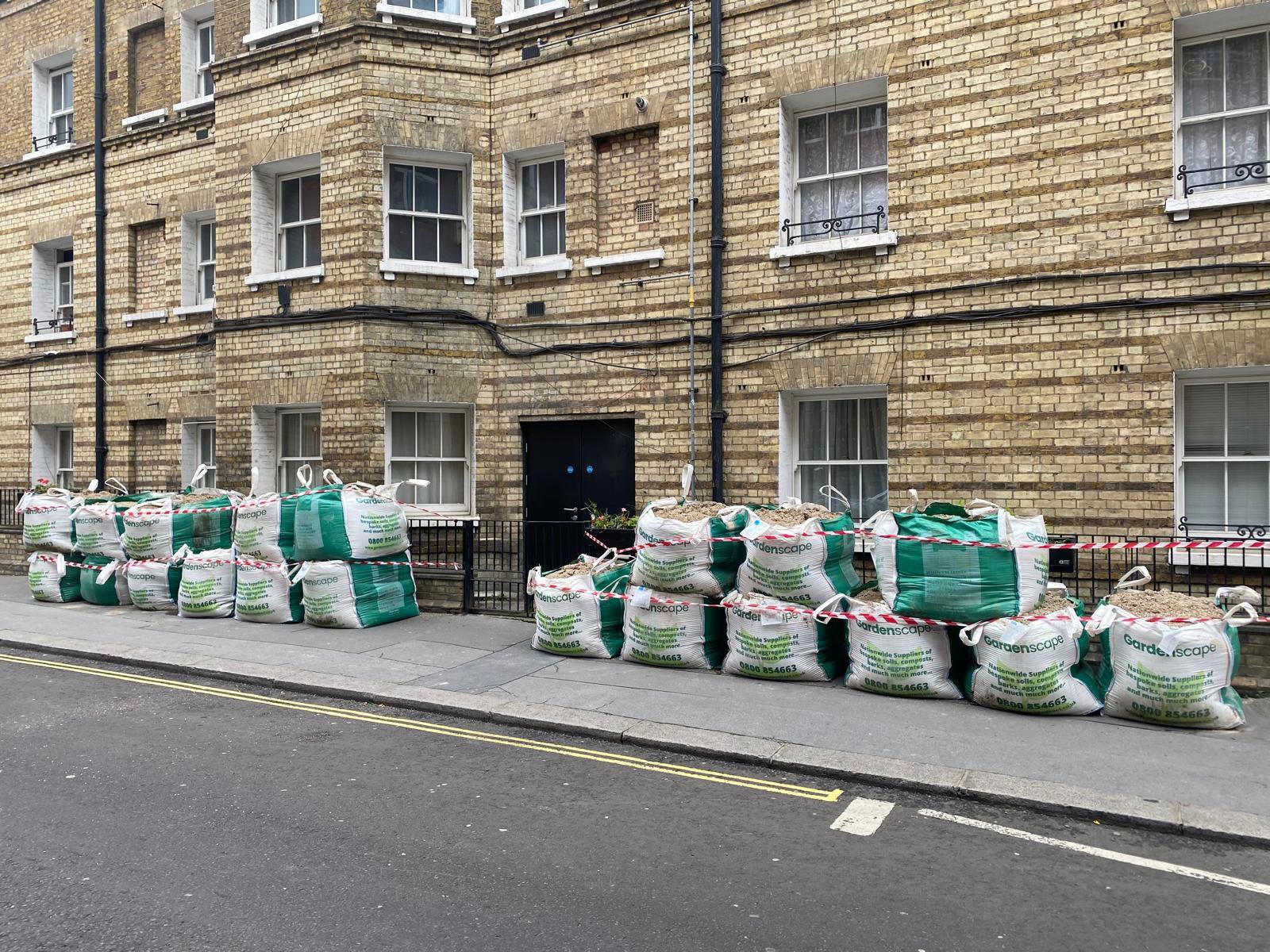 Four lorryloads of 20 bags each were delivered in May 2024