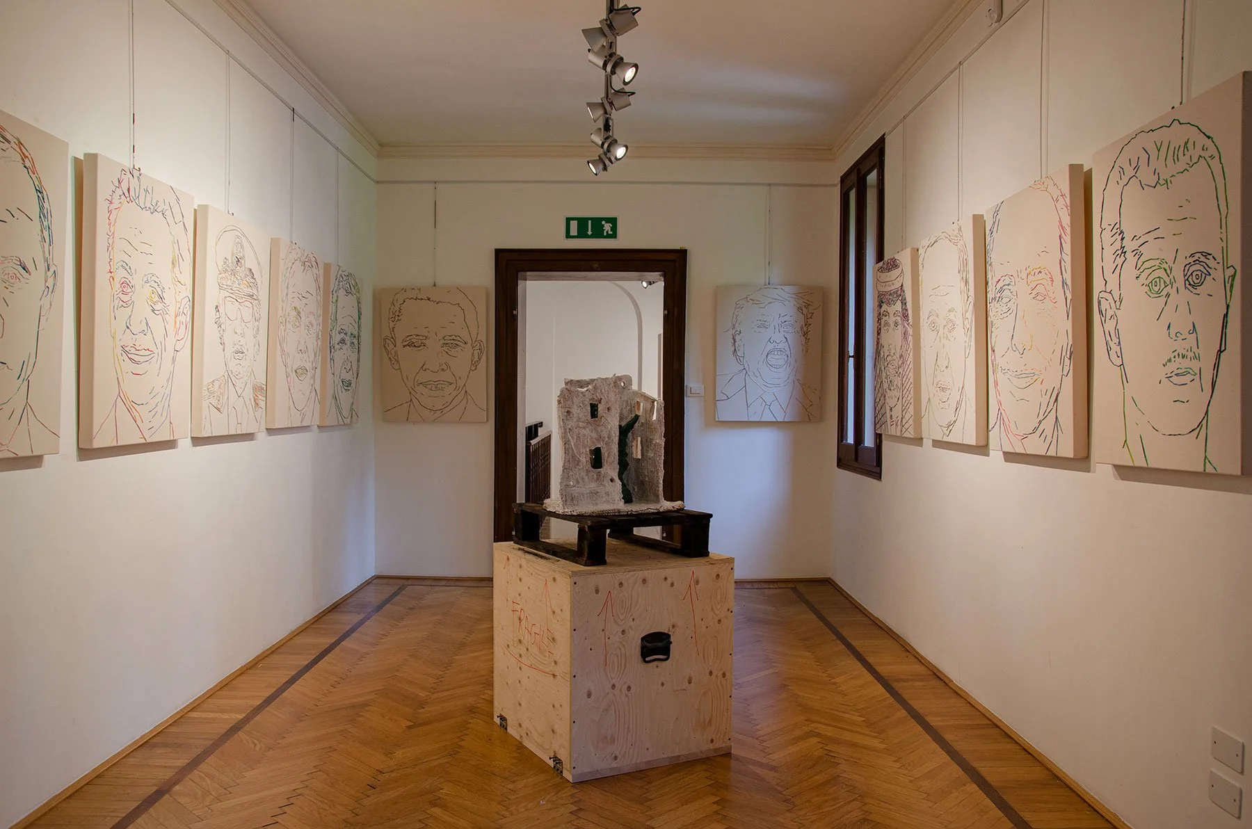 Stitching & Unstitching - photographs of the exhibition