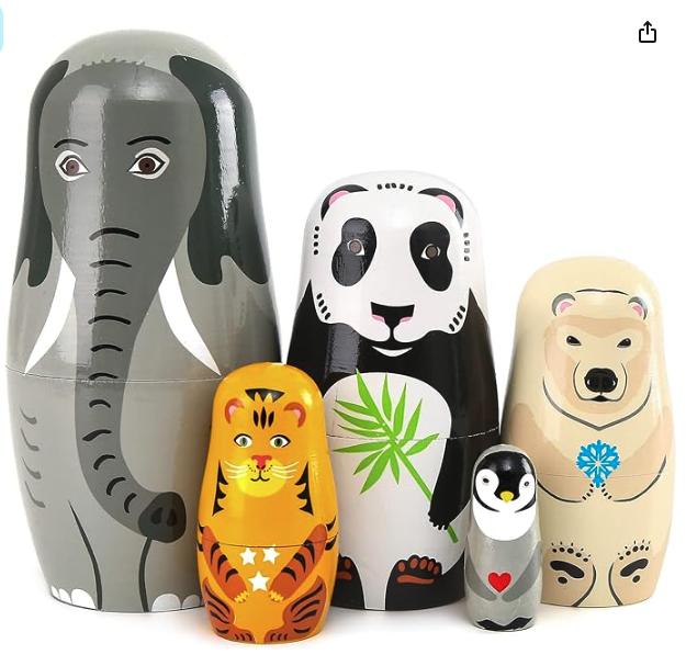 Animal Stacking Dolls
