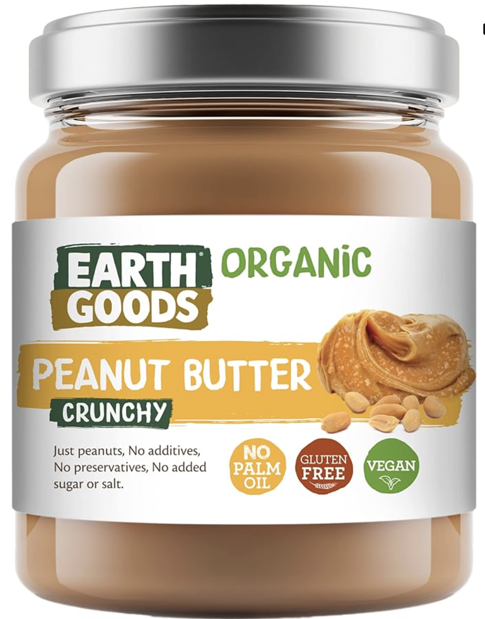 Earth Goods Crunchy Peanut Butter 