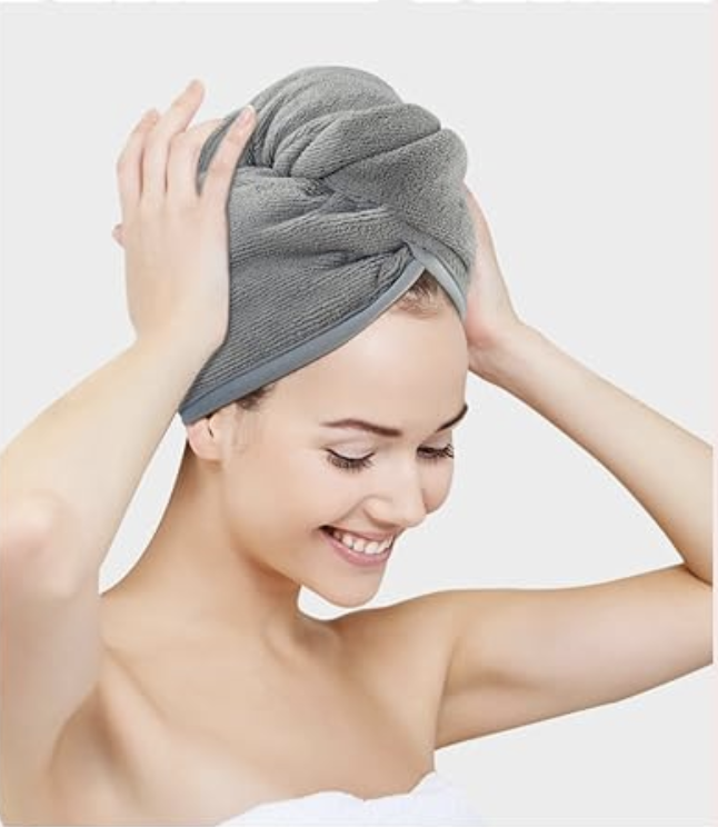 Microfiber Hair Wrap Towel