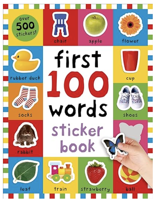 First 100 Words Sticker Book