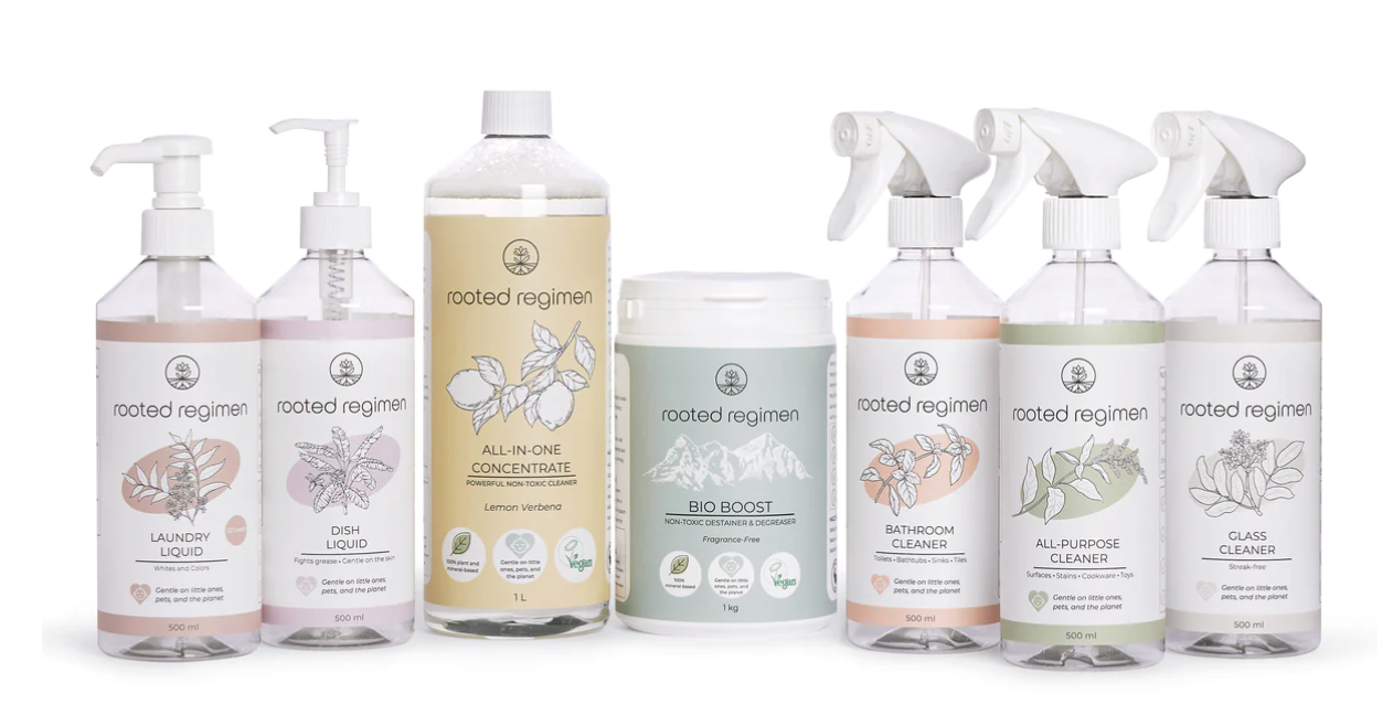 Rooted Regimen Home Cleaning Supplies