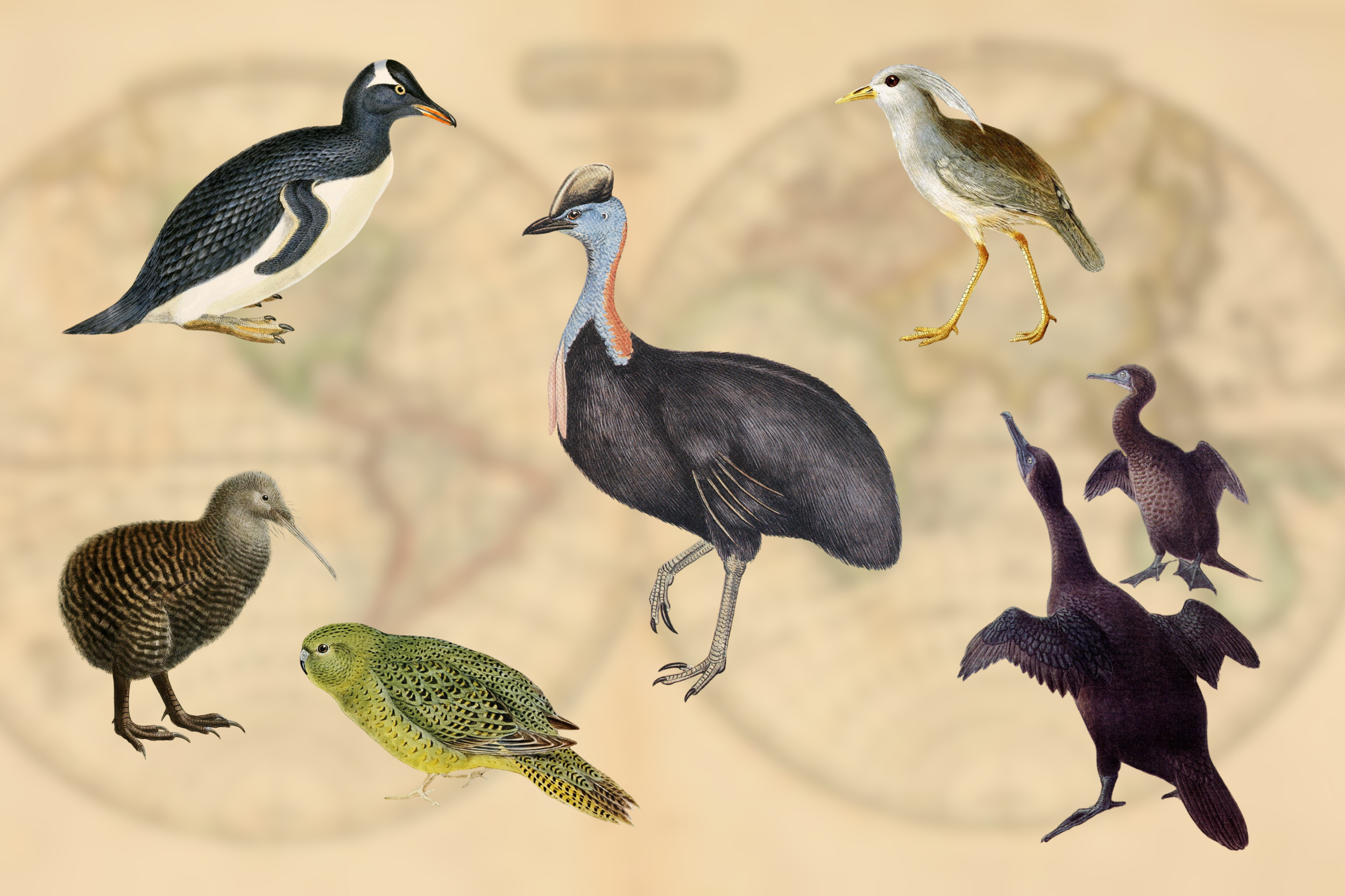 A Tour of Flightless Birds