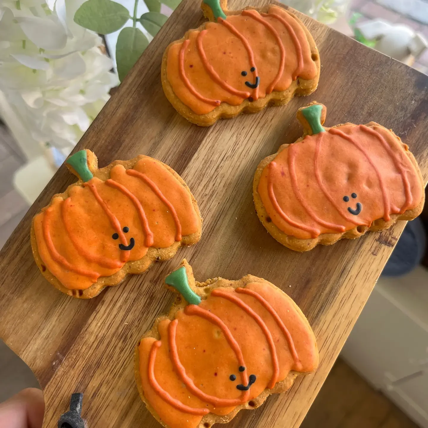 Iced Pumpkin Biscuit