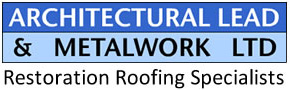 Sign for Architectural Lead & Metalwork Ltd, Restoration Roofing Specialists