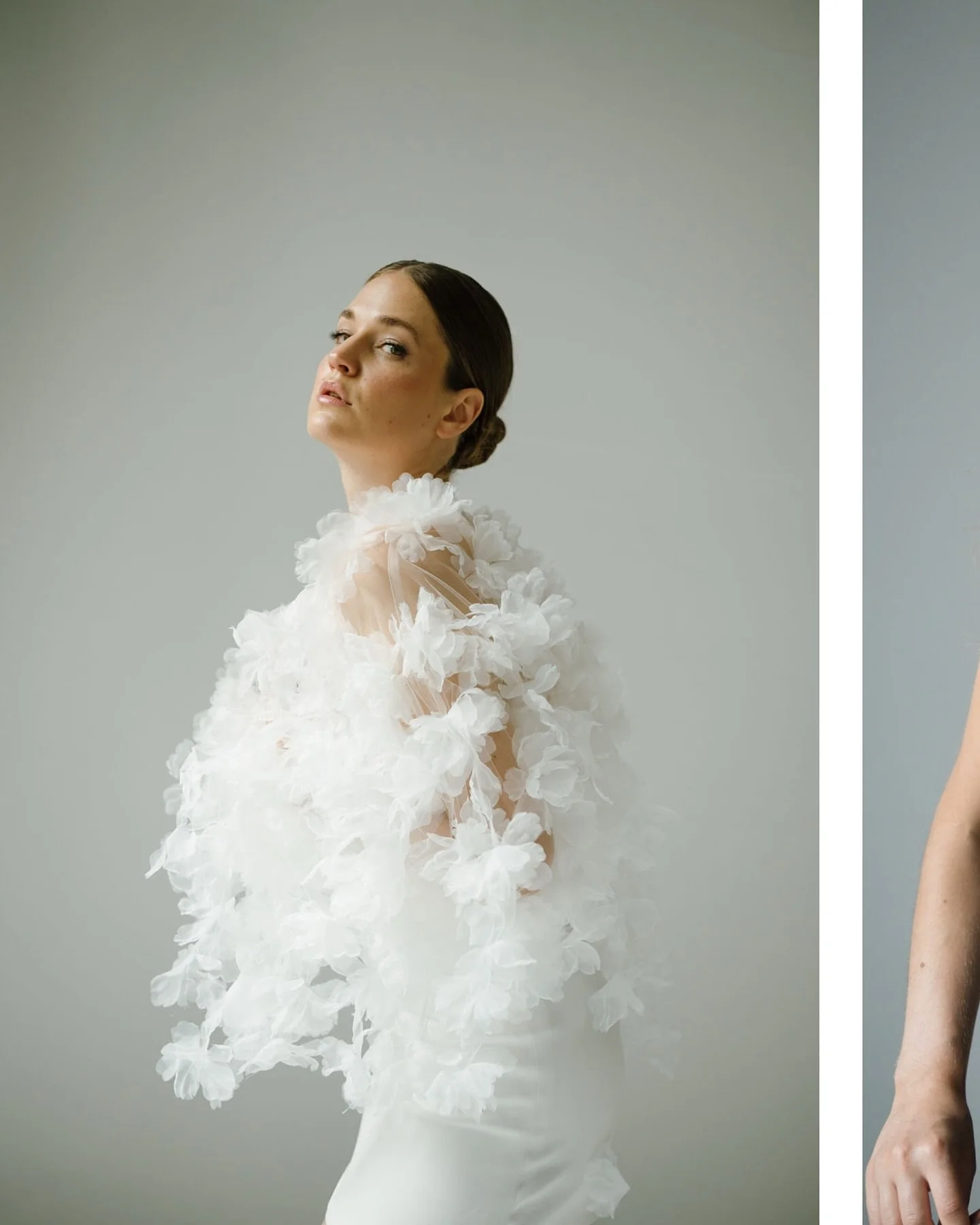 More photos of my photoshoot with @mirela_bauer ✨

With awesome make-up by @makeup.bycarolin and the beautiful white dress and the handcrafted flower jacket are by @kisui_berlin 😍

Which photo is your favorite? Vote👇🏼

#model #actress #commercialm