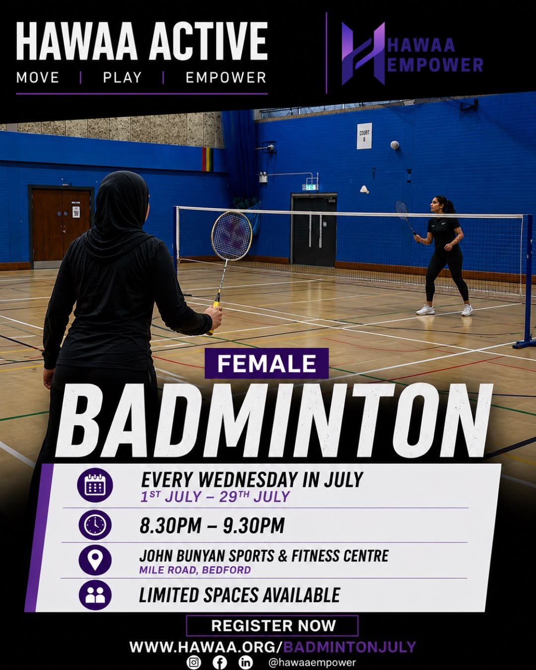 Female Evening Badminton