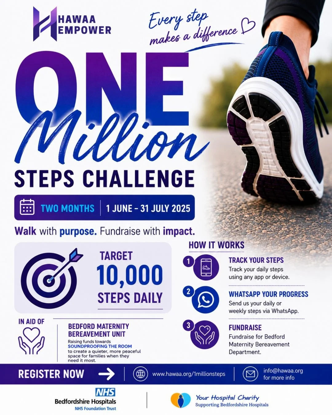 One Million Step Challange  .jpeg