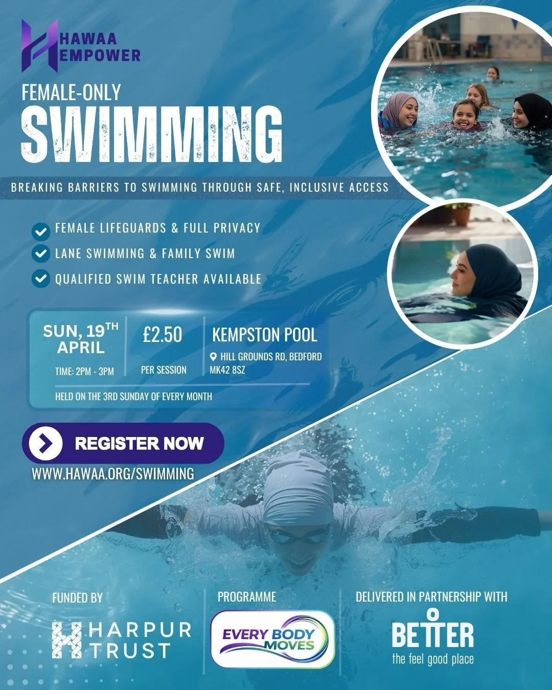 Female Only Swimming