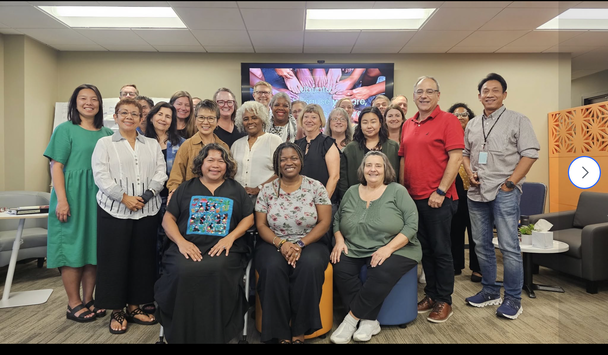 Centering down, carrying on, and communicating the story