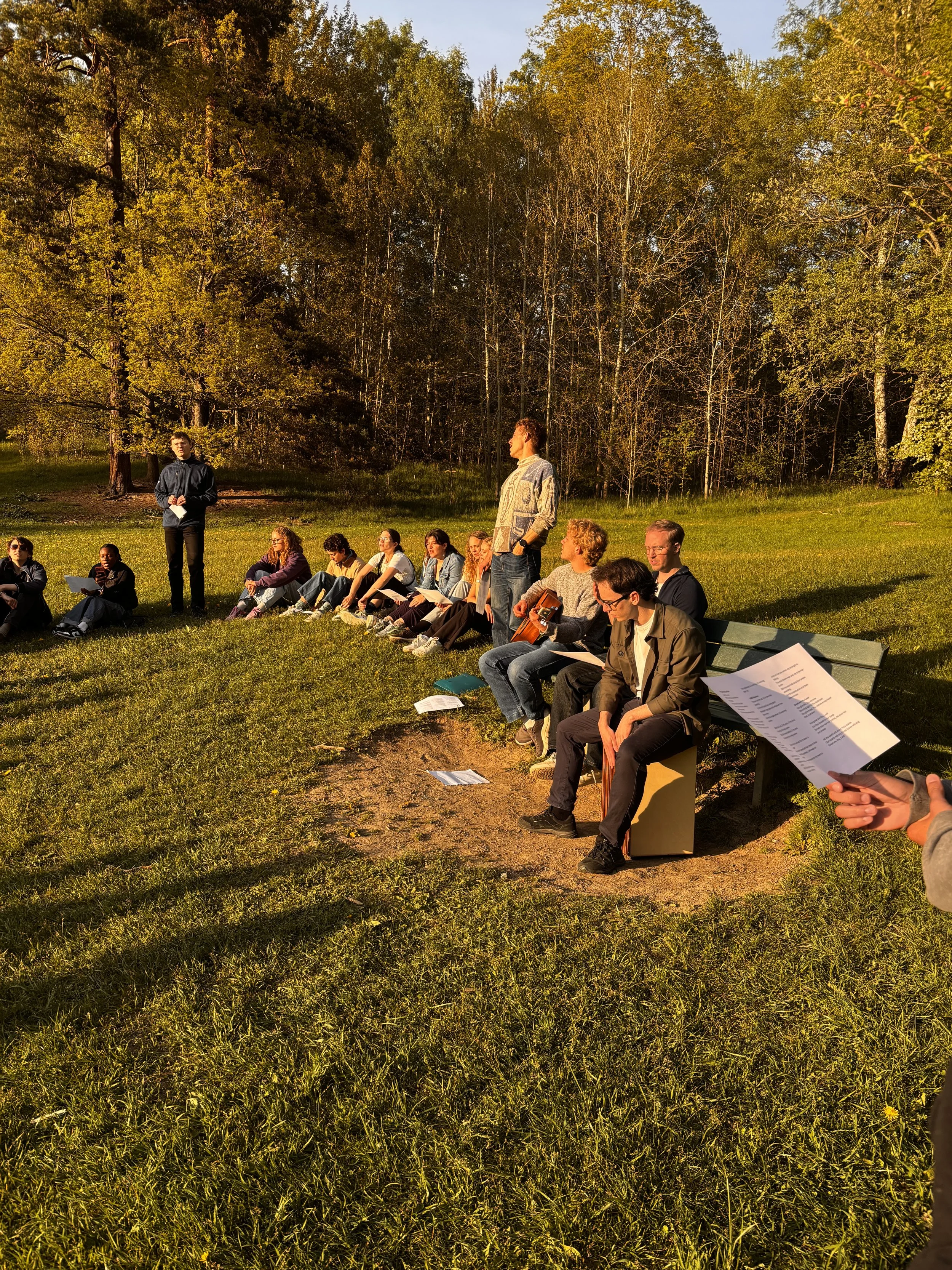 Credo students celebrate the end of term