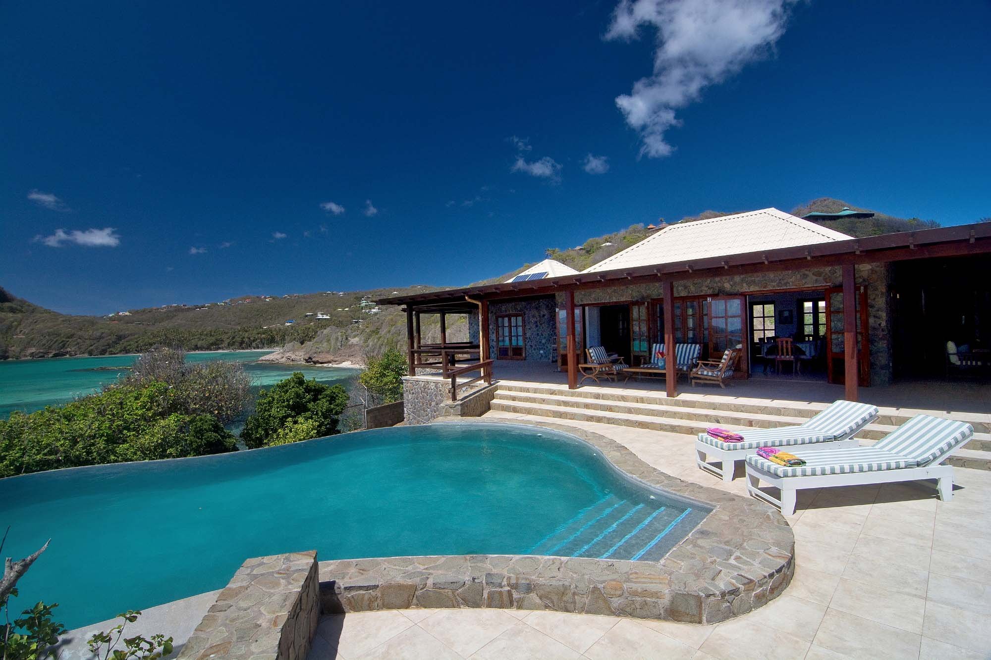 Main House pool area
