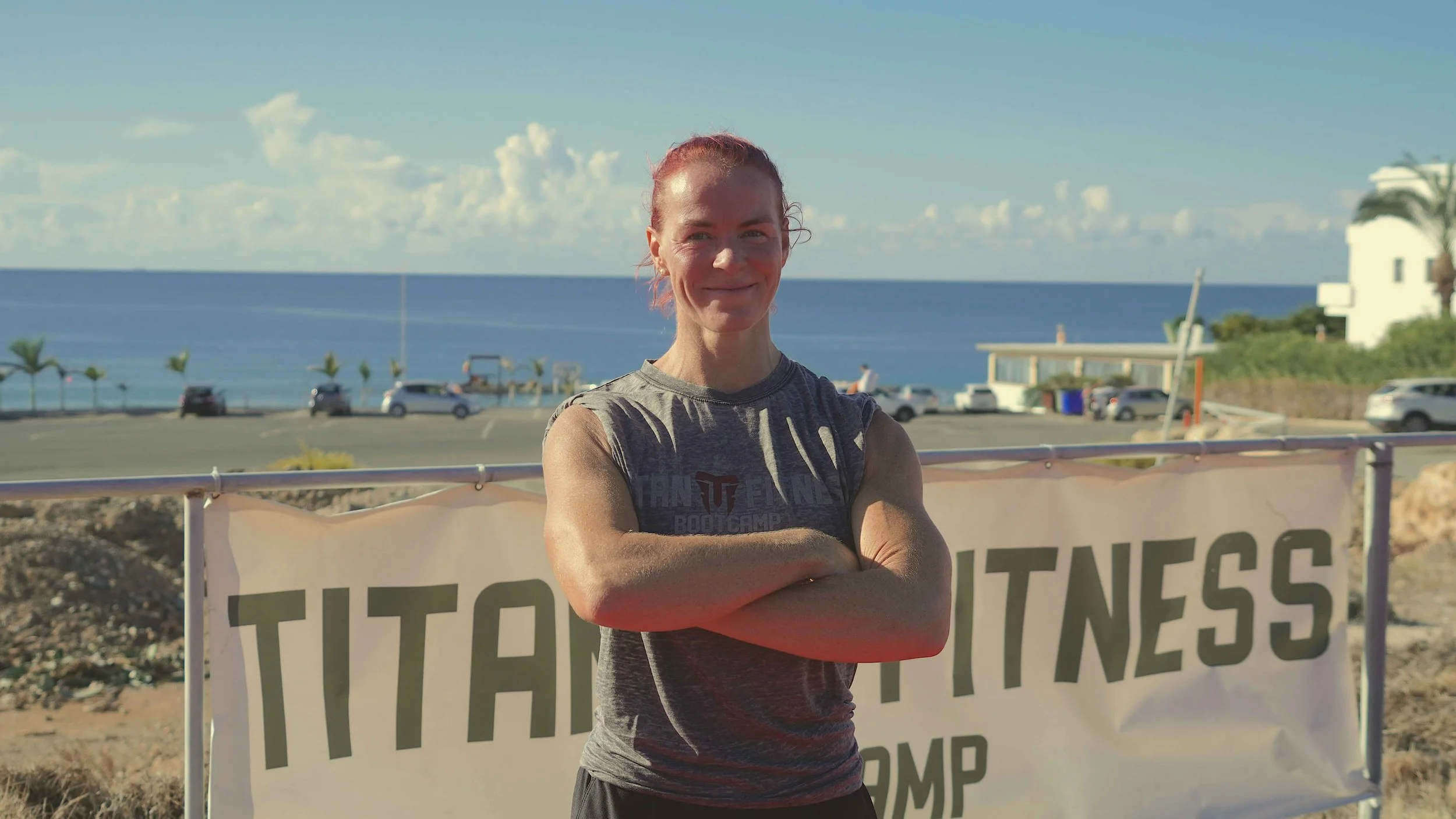 coach marlie titan fitness camp cyprus personal trainer