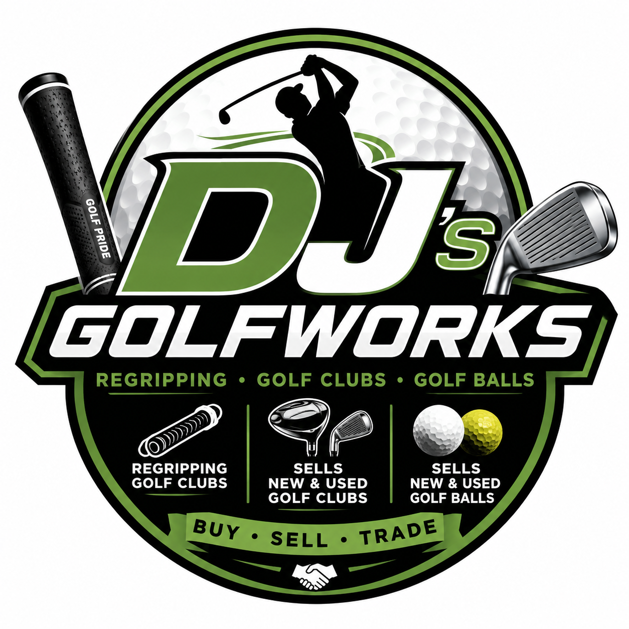 DJ'S PRE-OWNED GOLF BALLS