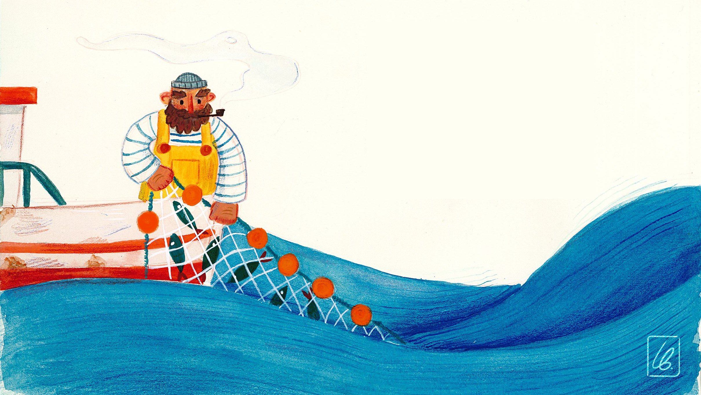 One, two, three, many fish

Medium: Gouache and coloured pencil