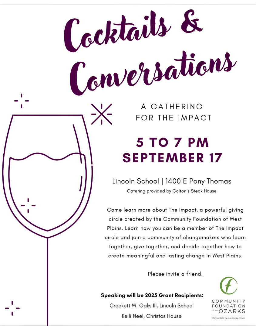 Cocktails &amp; Conversations 