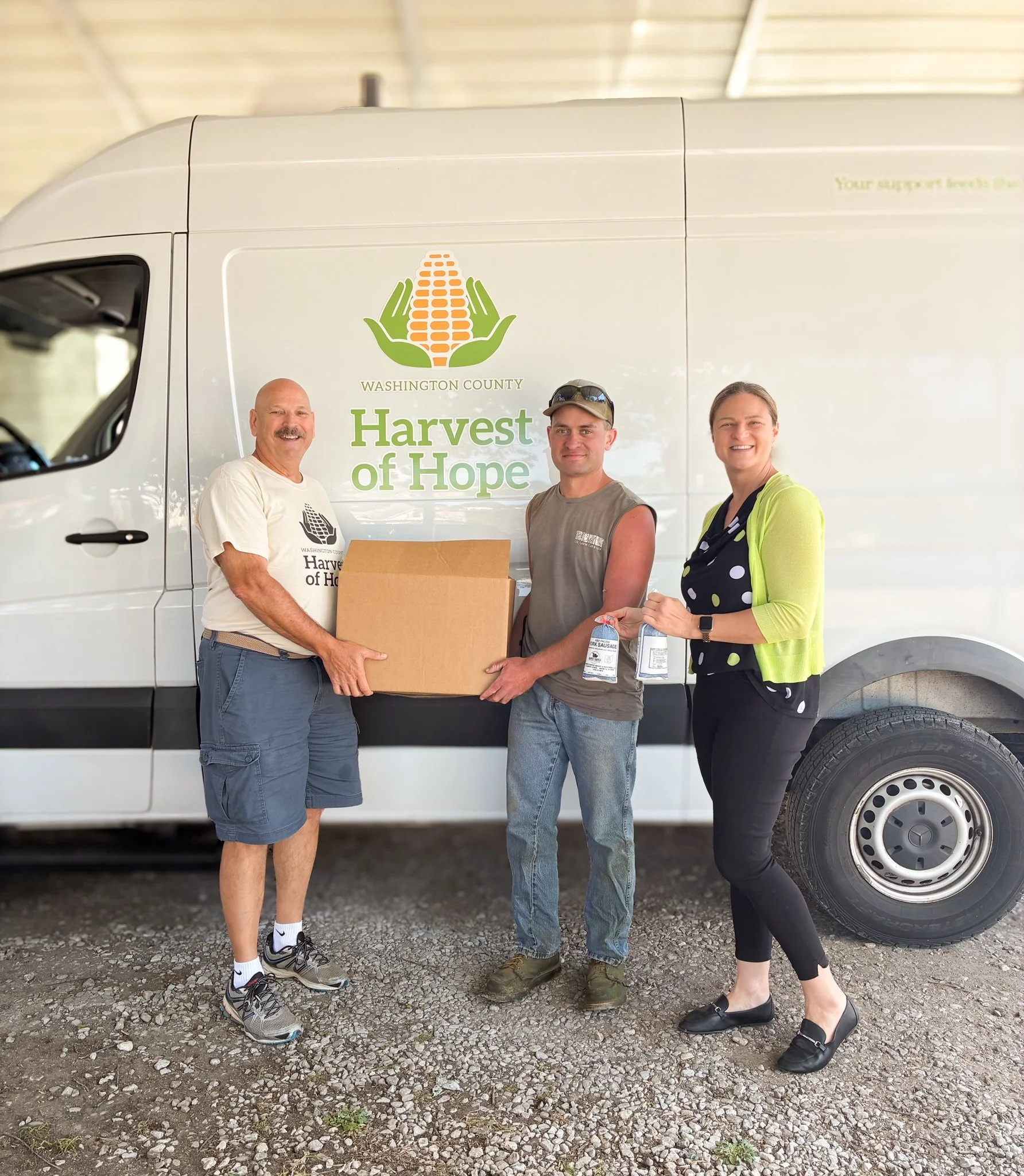 Farm to Table: Washington County Harvest of Hope donation