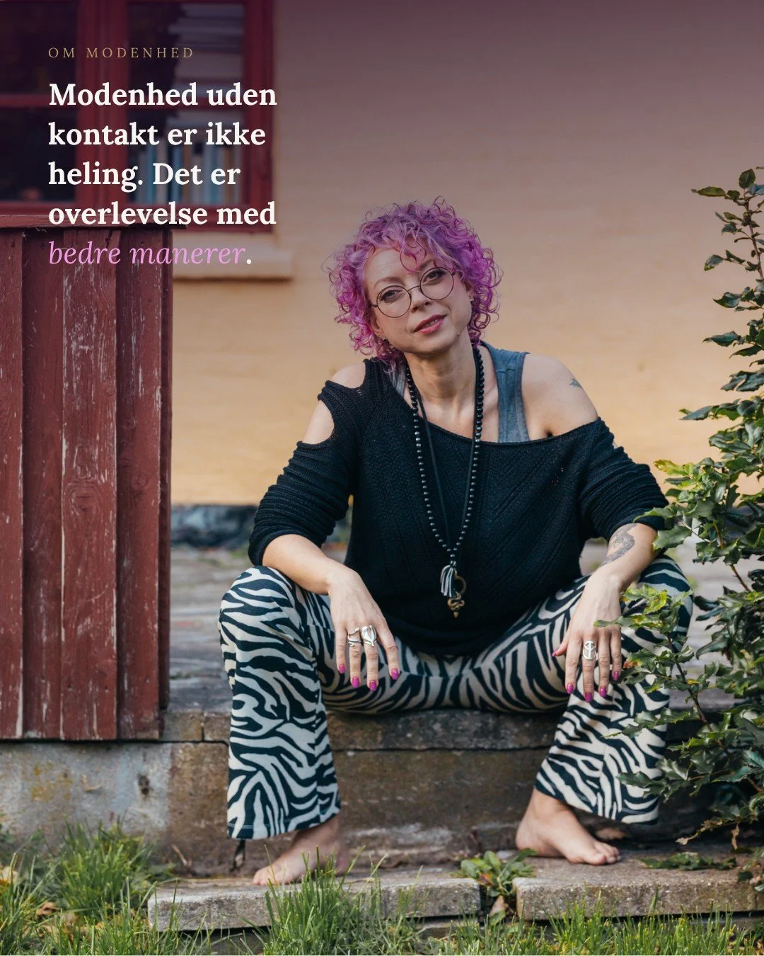 Ro kan v&aelig;re &aelig;gte. Eller den kan v&aelig;re et sted, du har bygget, fordi ingen viste dig et andet.

Begge dele er okay at unders&oslash;ge.
Og du beh&oslash;ver ikke g&oslash;re det alene. 

〰️〰️〰️

Jeg hedder Synne. Jeg er terapeut, og f