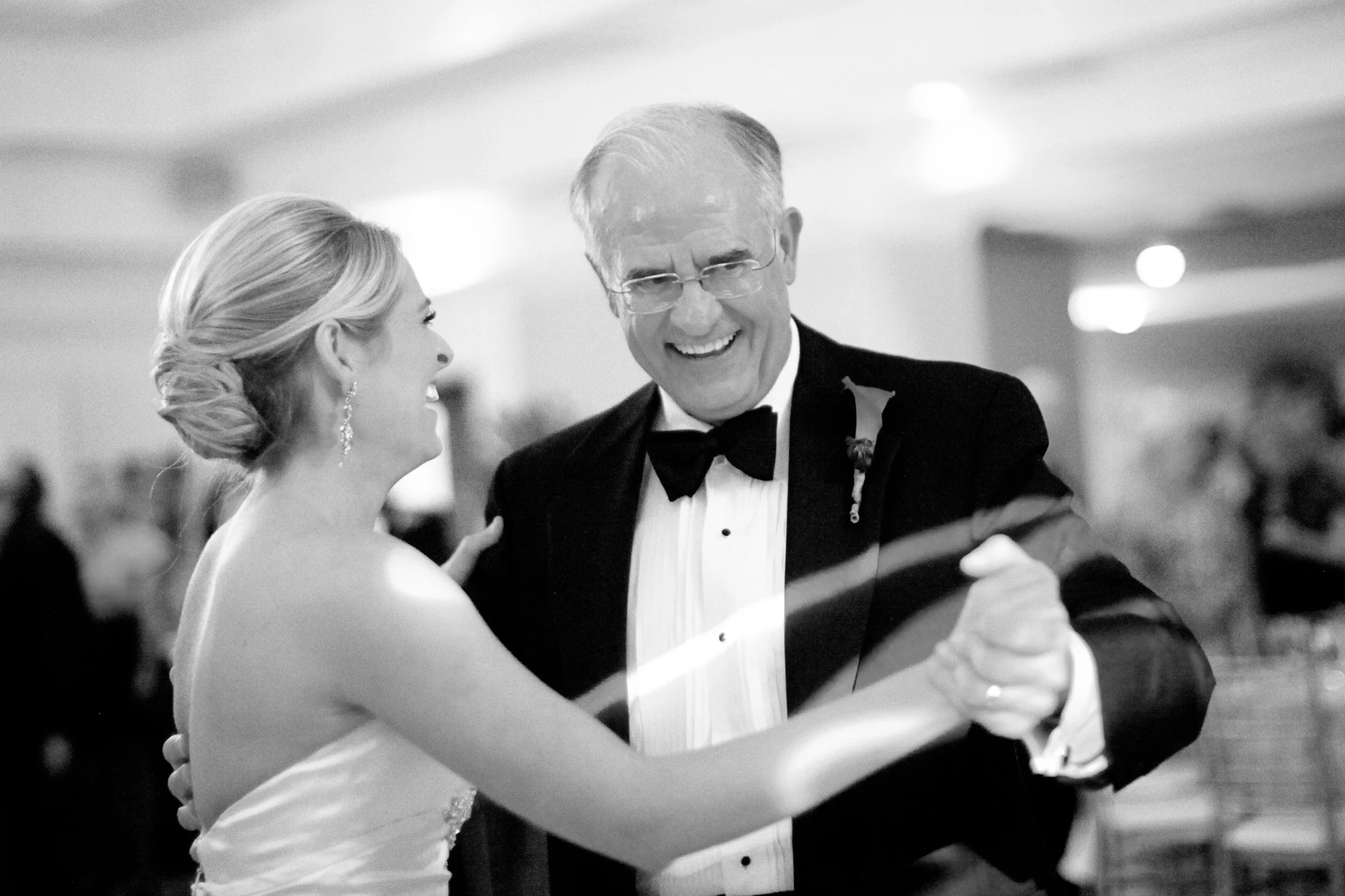  First dance with dad. &nbsp;I'm just sayin'...Emily's dad is a DANCER! &nbsp;The boy can move!  \ 