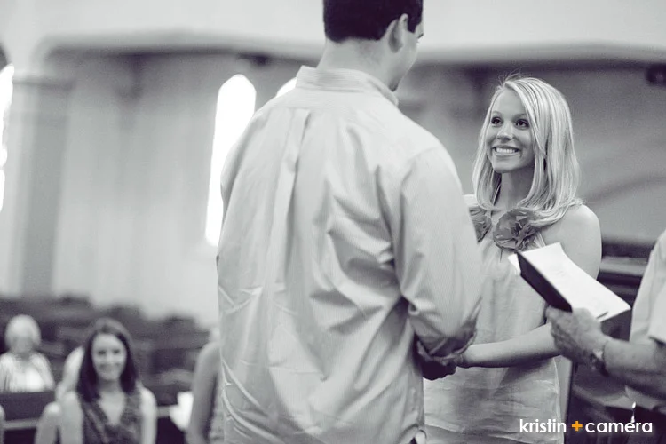  Something I don't like about FUMC is that during the ceremony, we are not allowed to get shots like the above ones of the vows. It's sad really, because I'm nothing but respectful during ceremonies and church times and just wish we could have the ch