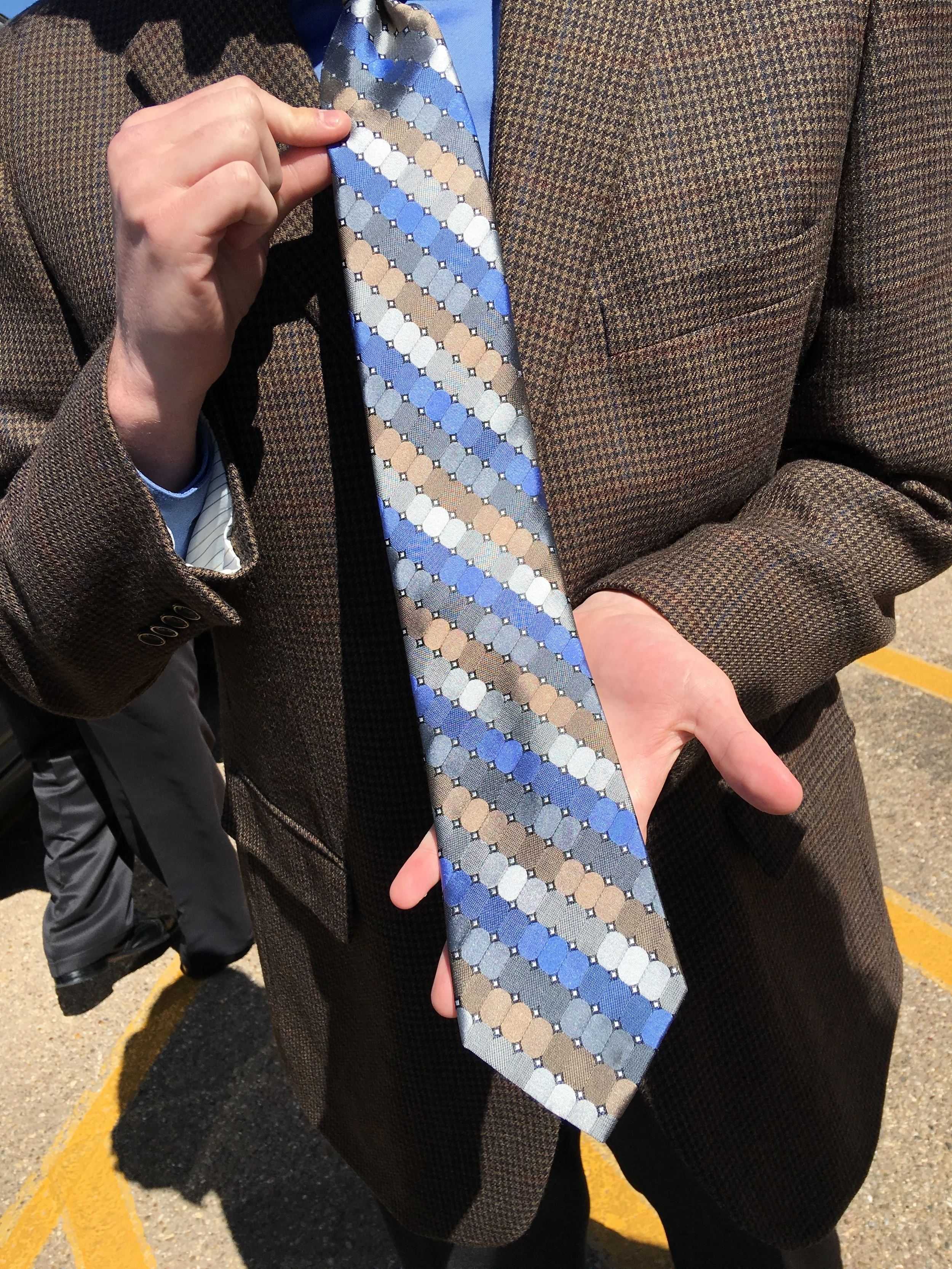  Nice tie, Jack.&nbsp; 