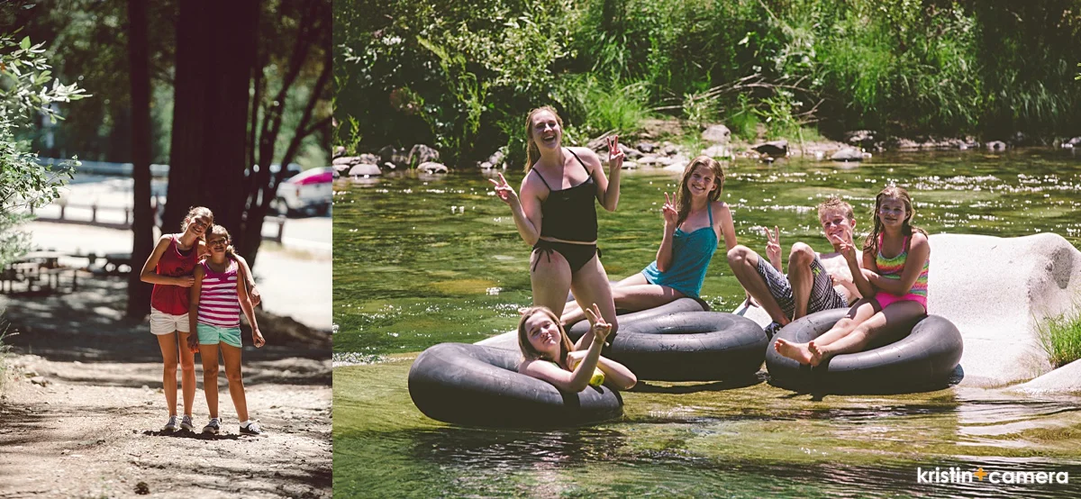  With the river steps outside our door, we were in it more then bed.       