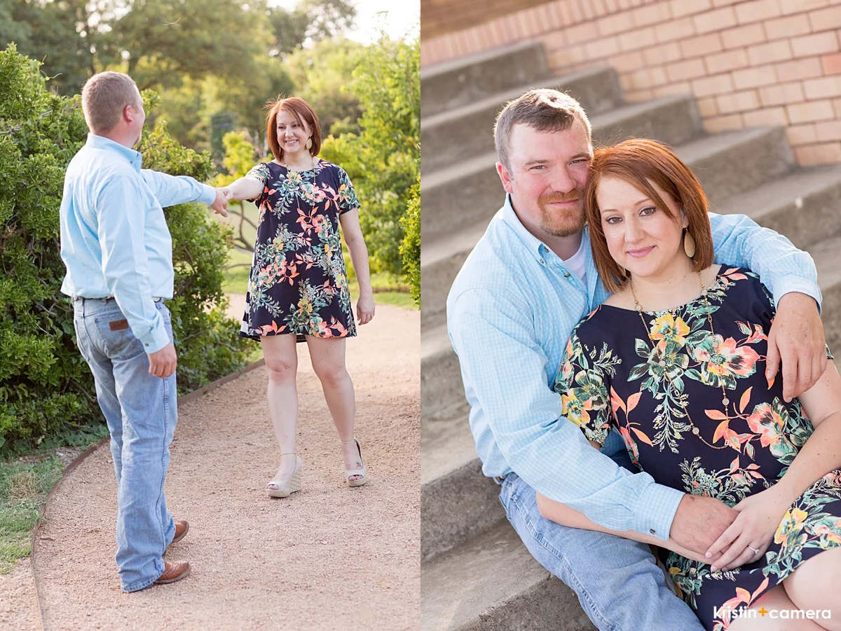  how did he propose?  He came to my house on a Tuesday morning before work. As I walked out of my room to head to school, he was standing there with my parents and his parents. I had told him previously that all I really cared about for his proposal 
