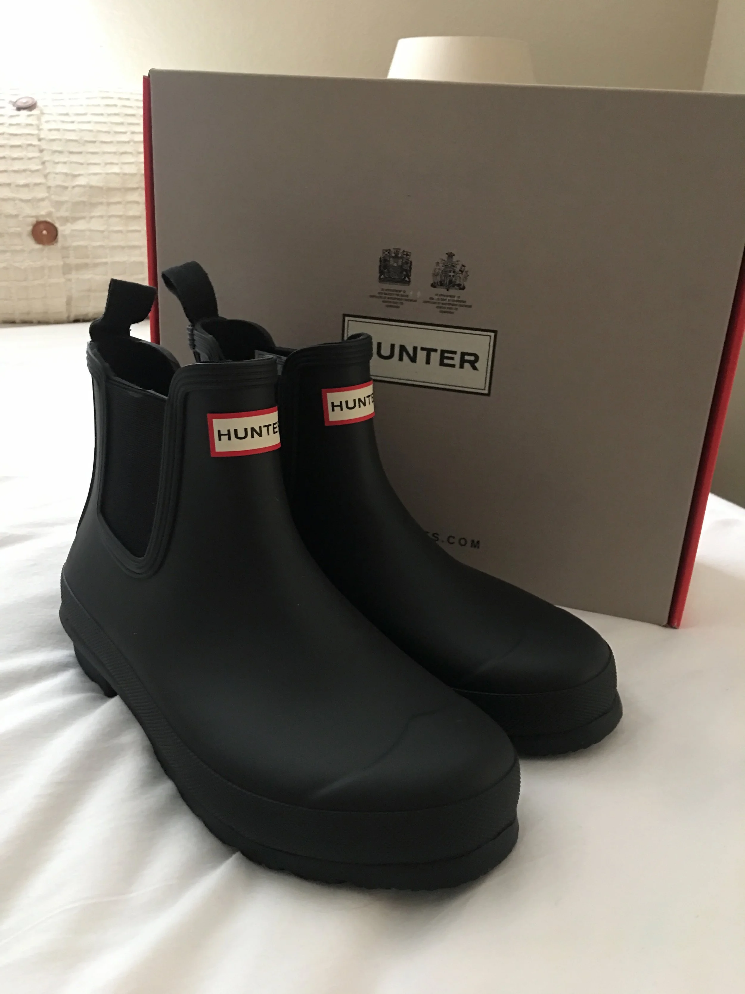  and they gave me some kick ass Hunter booties.  Hello!  These will come in handy for Seattle.  