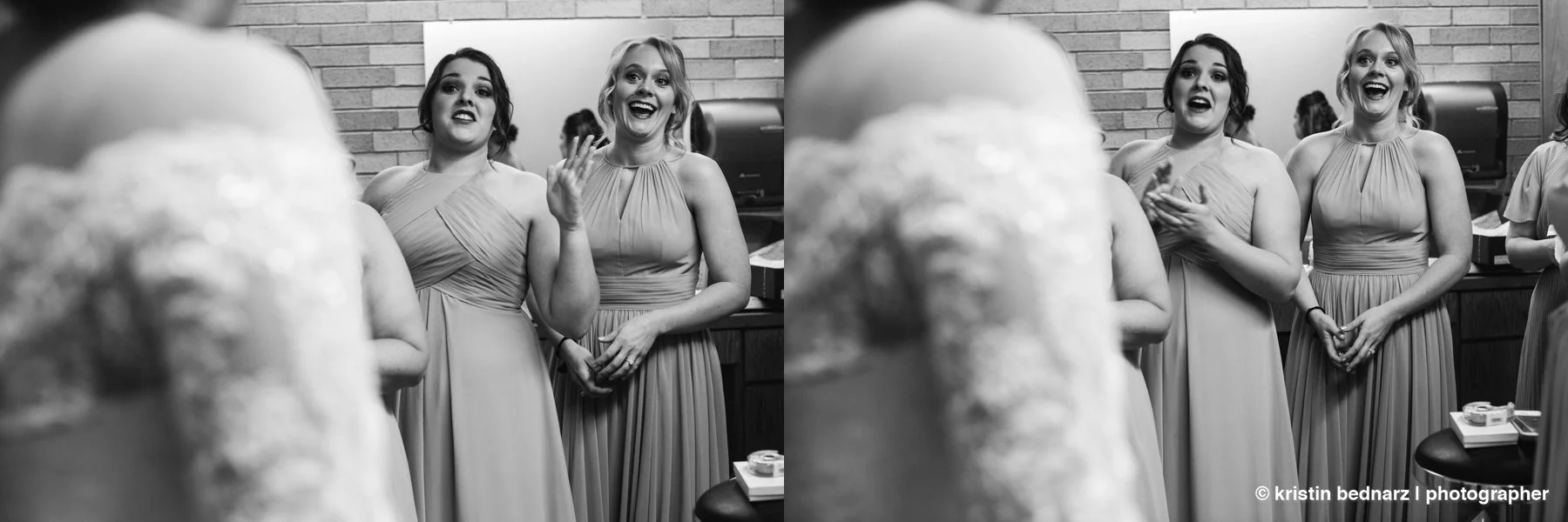  I can’t remember what Ashley said, but it was delivered so well, everyone laughed.  See?  Just the type of girls you want with you on your wedding day! 