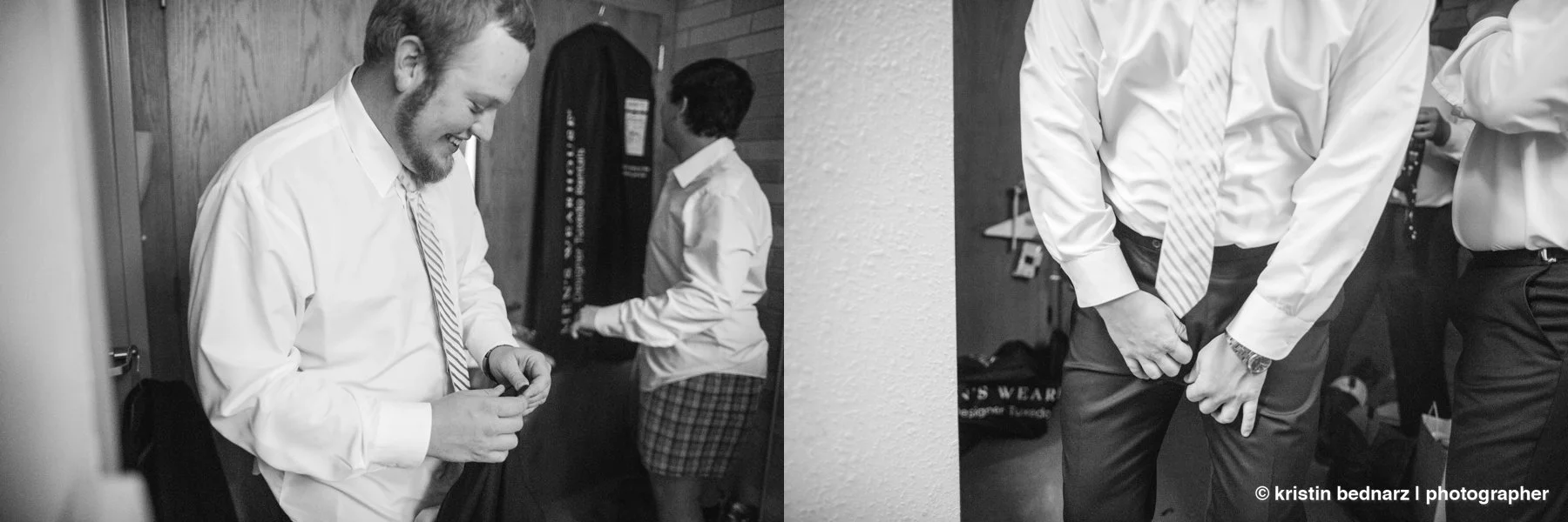  Guys, check everything before heading down the altar.  Talk about embarrassing.  You don’t want a priest pointing out a zipper EVER. 