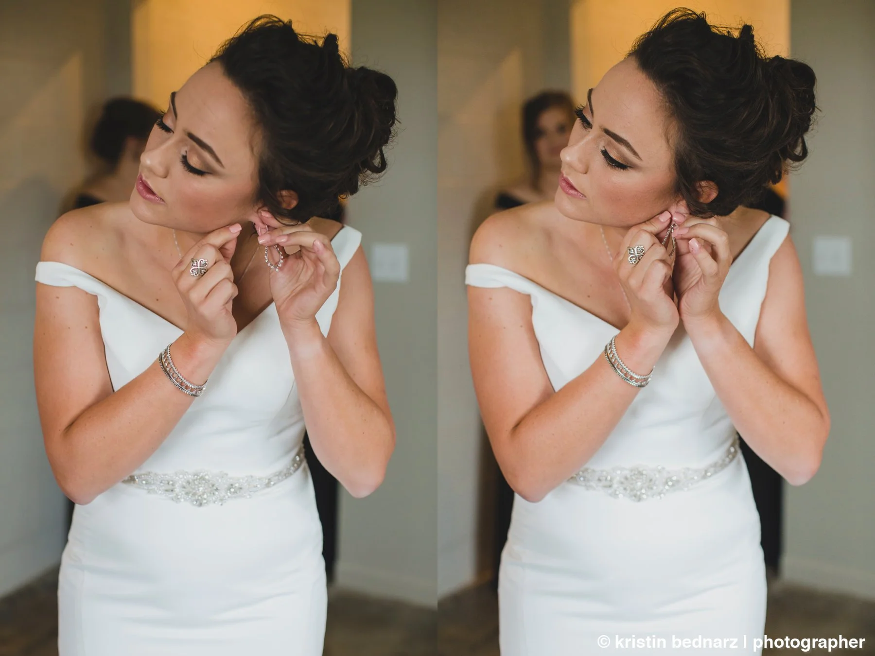  why hello there, pretty bride.   