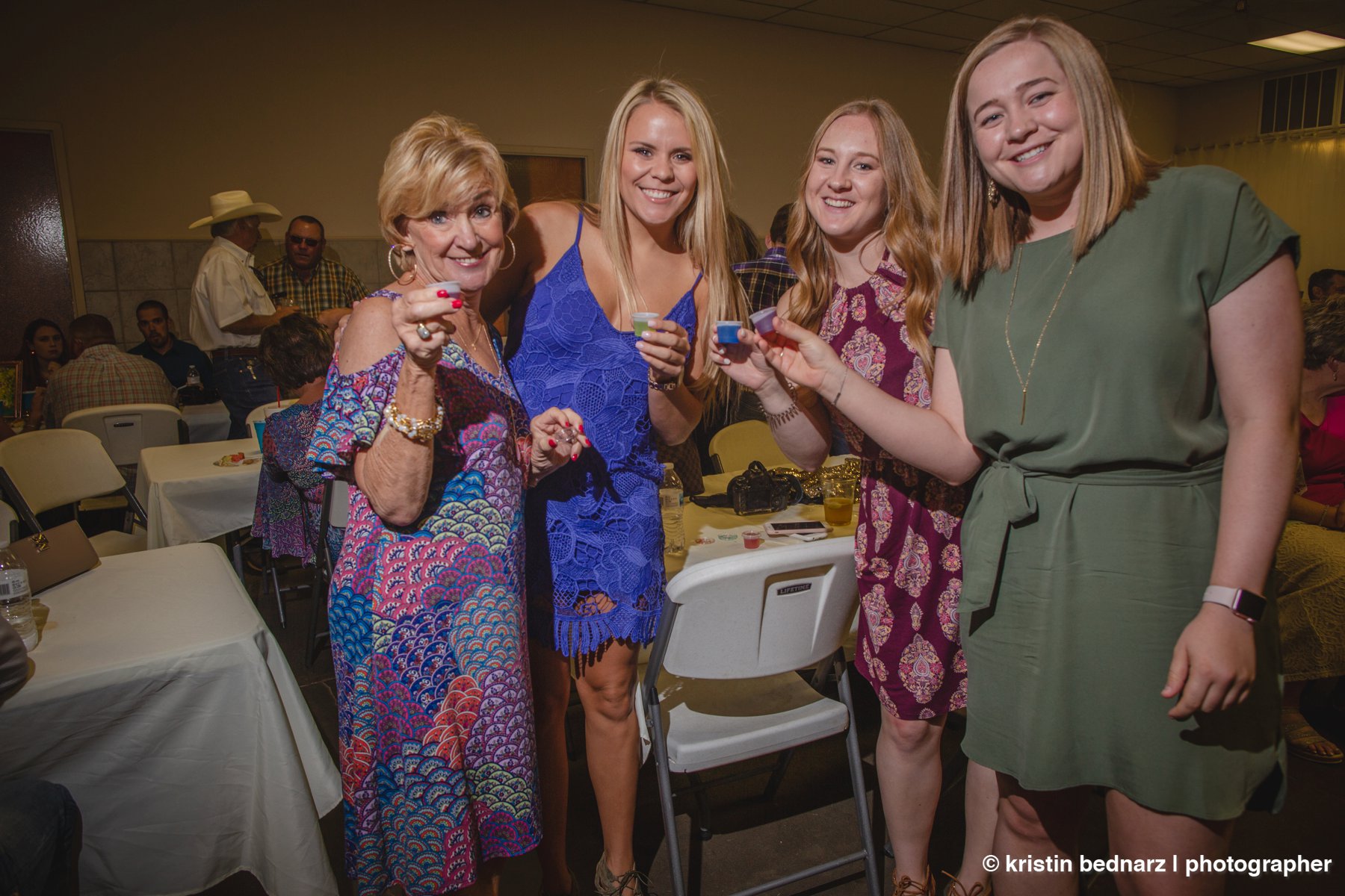  This is a lot of Bednarz girls in one place.  Jane, Sydni, and my two.  That’s the best part about home town weddings.  You get to see all your favorite folks in one place celebrating.  