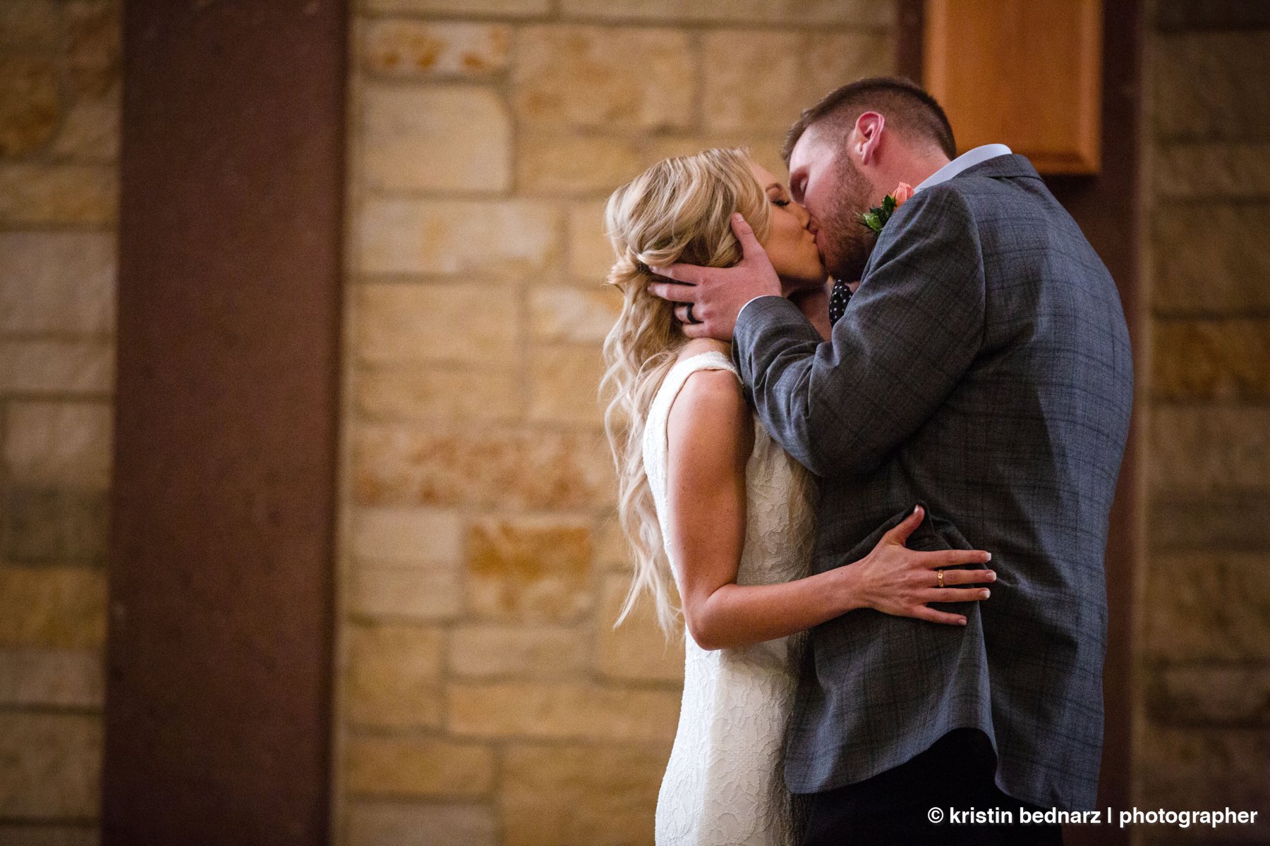  I LOVE how he held her face!  I’m such a sucker for the first kiss!   