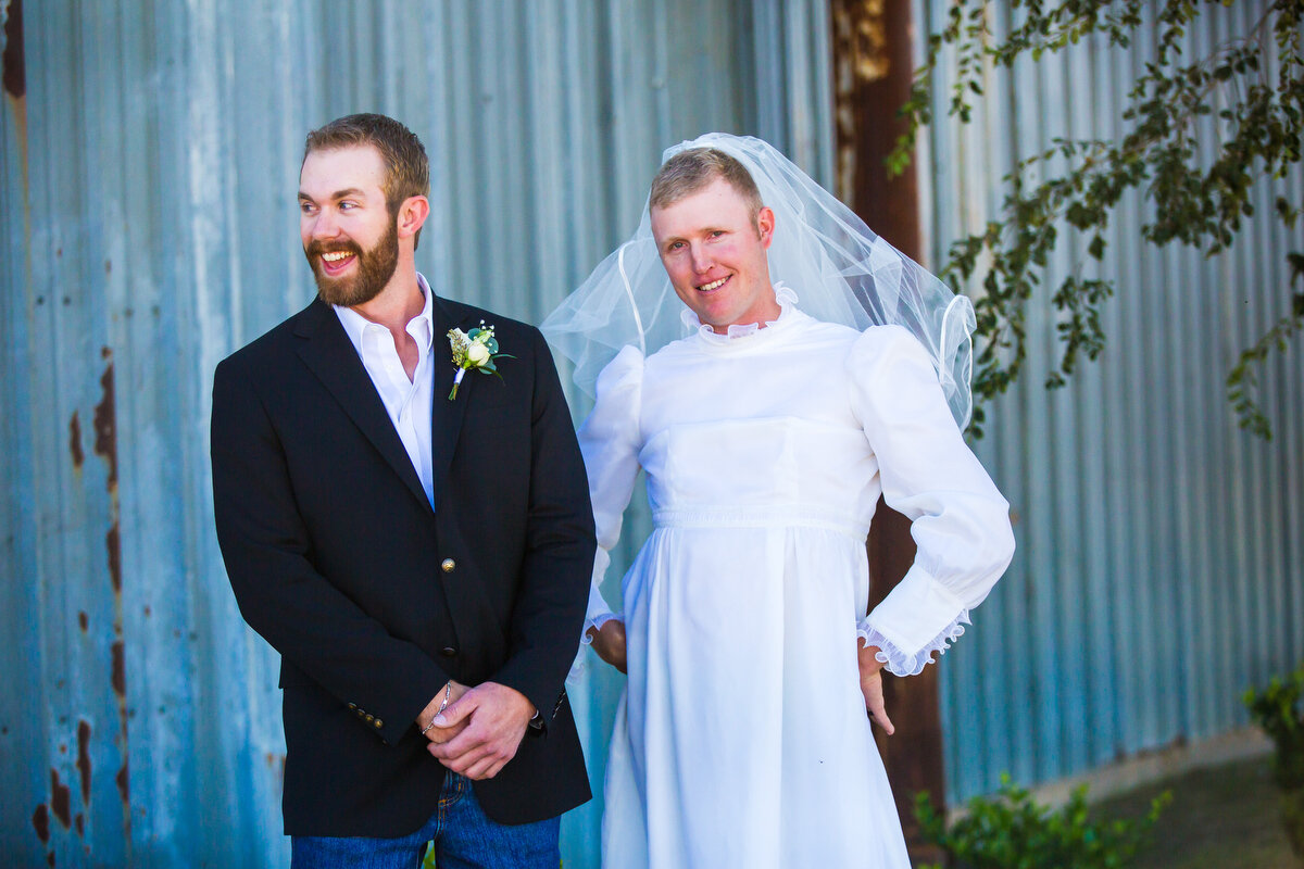  he took it like a champ.  His first would have to wait for the ceremony. 