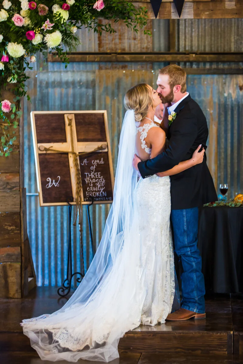  one sweet kiss to seal the deal. 