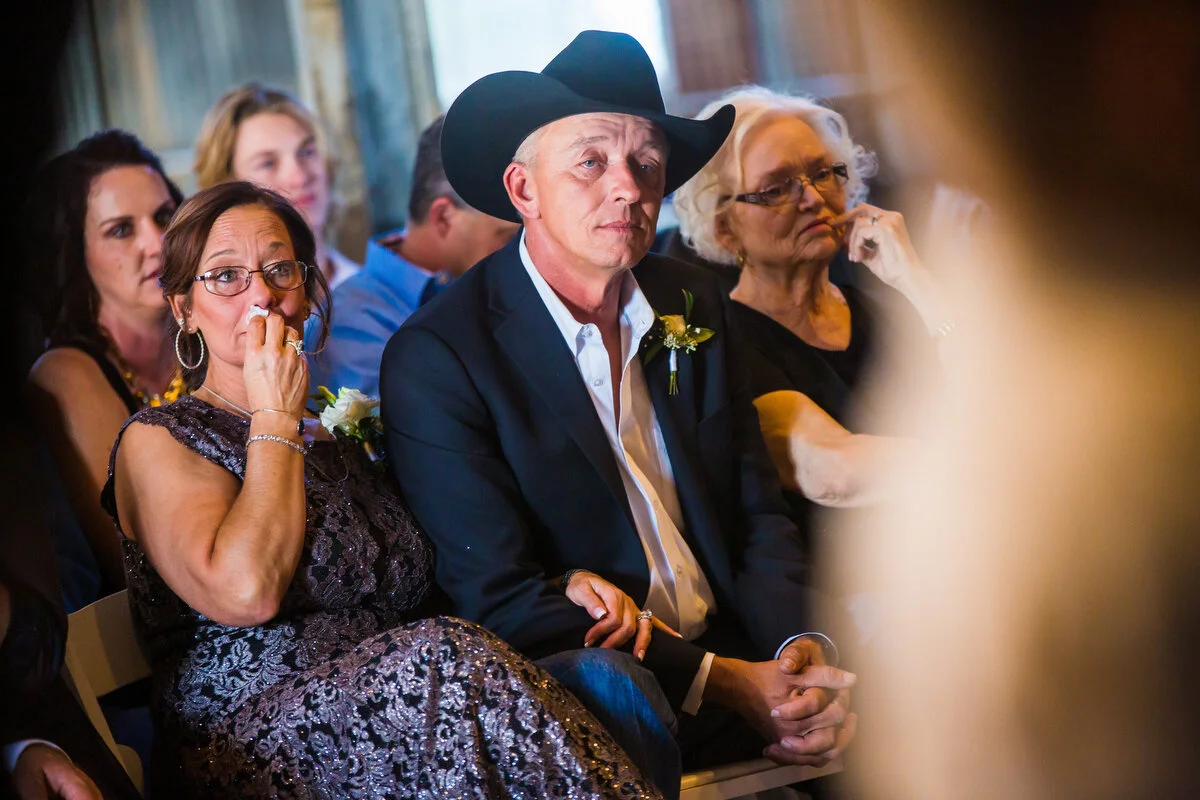  Listening to every word. 