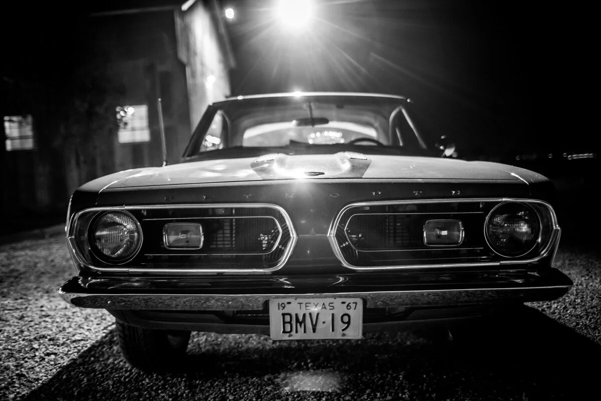  Party’s over and it’s time to head home!  We sent them off with fireworks and a cool vintage car, thank you Daddy, and don’t forget…a kiss! 