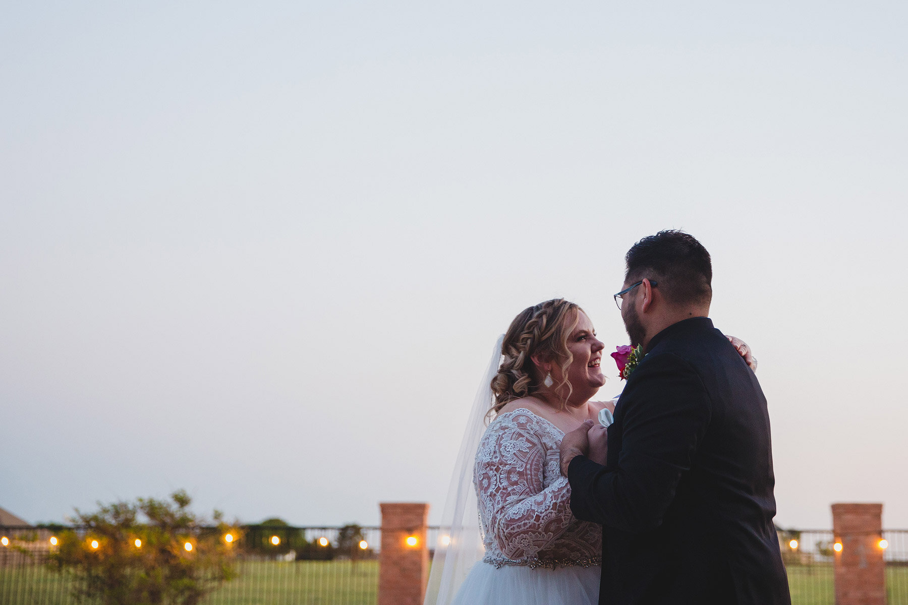  they danced and danced and her dress was perfect for dancing! 