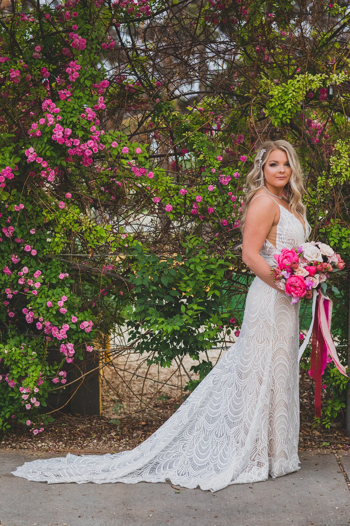 the one with Carli's bridal session 