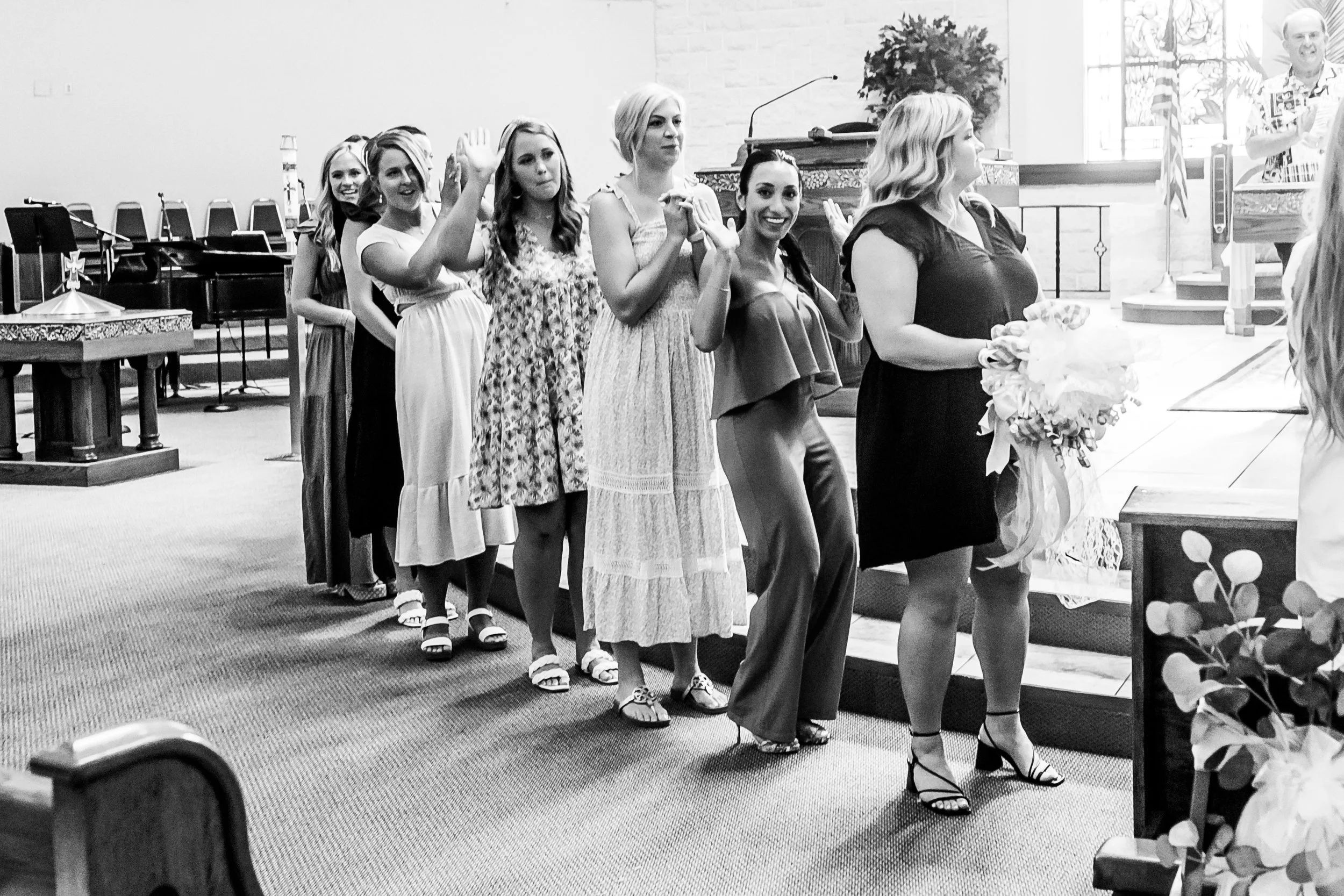  LOVE the energy from this group of girls!  Can’t wait to celebrate with them on the dance floor! 