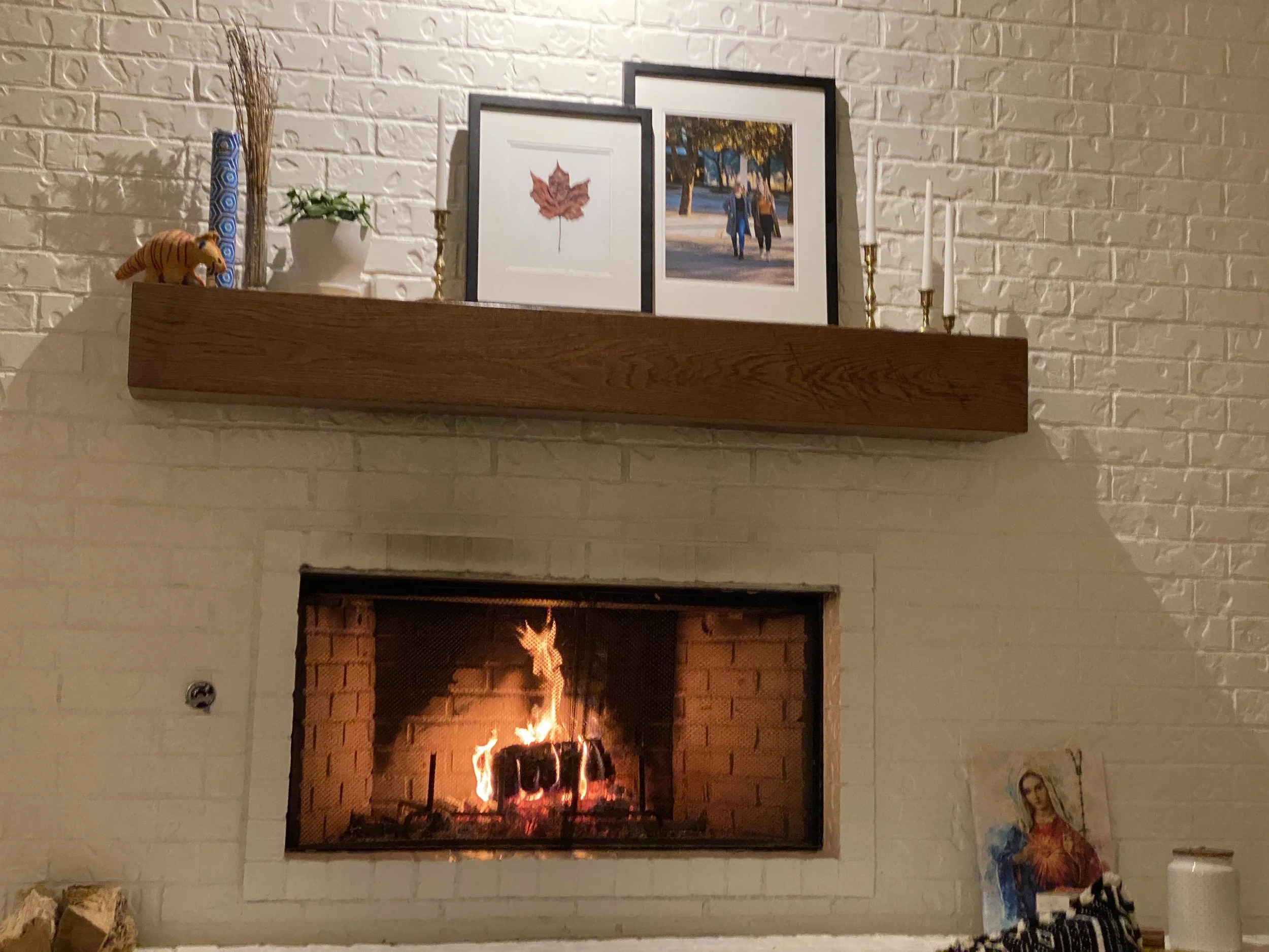  We spent lots of time watching movies and sports and just sitting around telling stories about memories we all had.   