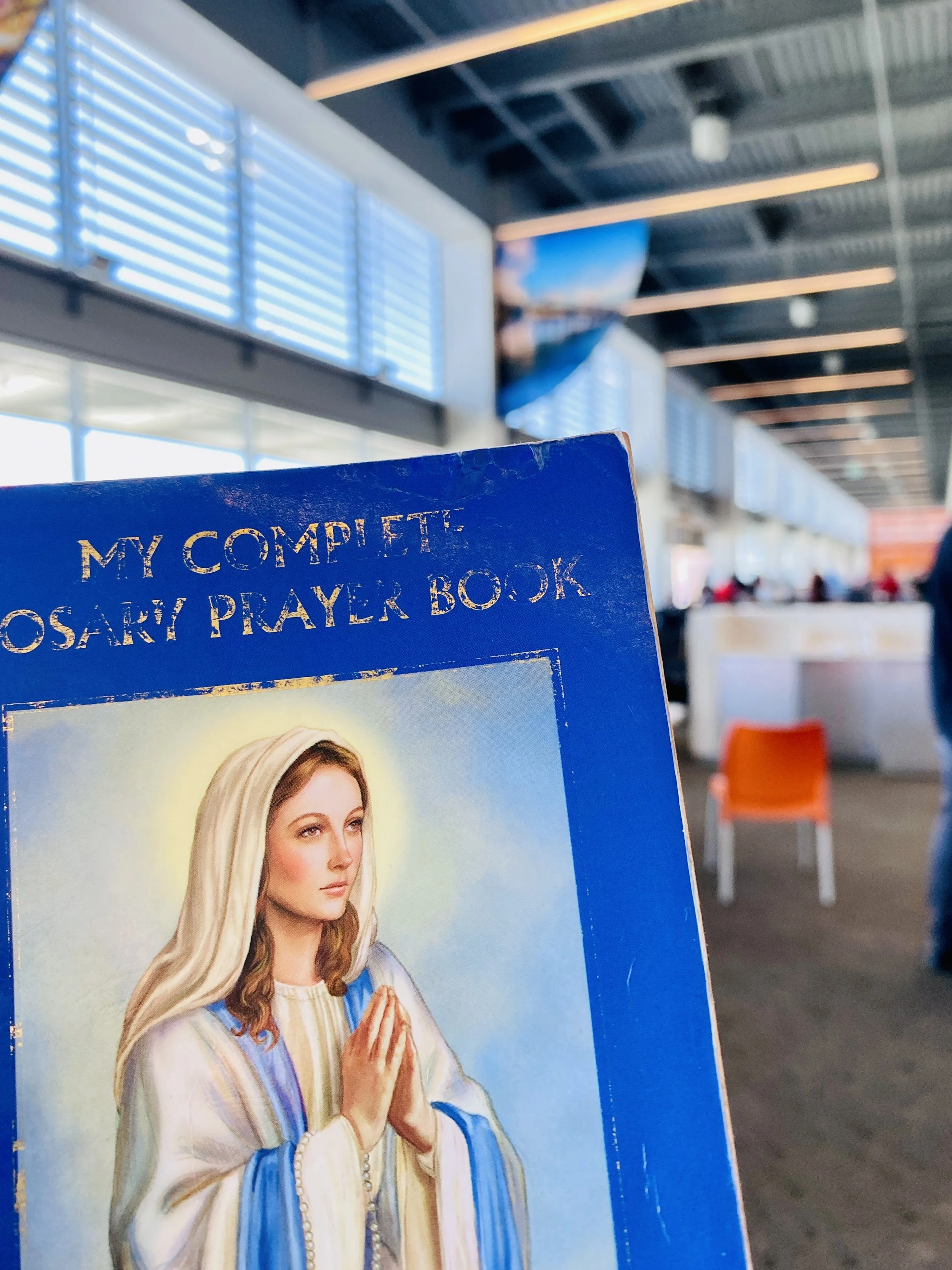  I prayed quite a bit during this time and I'm thankful. I would rely on that considerably in the months to come. The  Daily Rosary was an easy way to connect with my spiritual life without wearing me out.  I was always so tired.  I couldn't rest my 