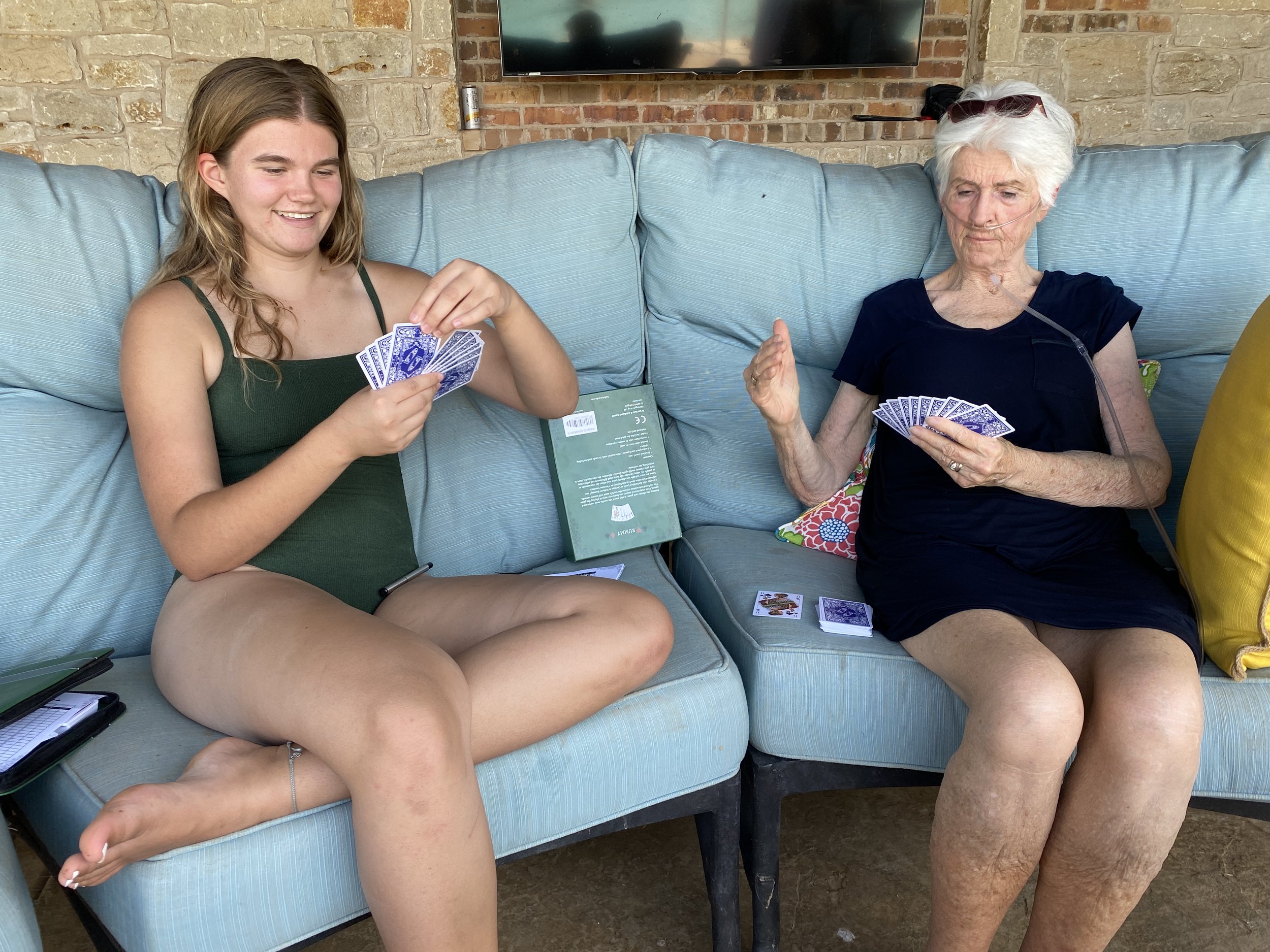  Keri and Chris graciously let us take over their pool one day.  LOVED that! 
