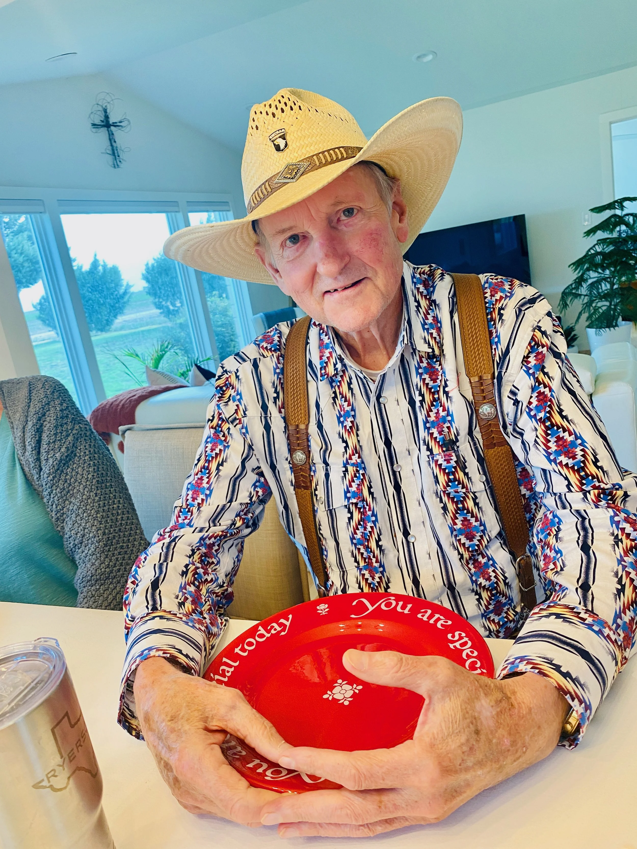  We threw Donnie a birthday dinner! 