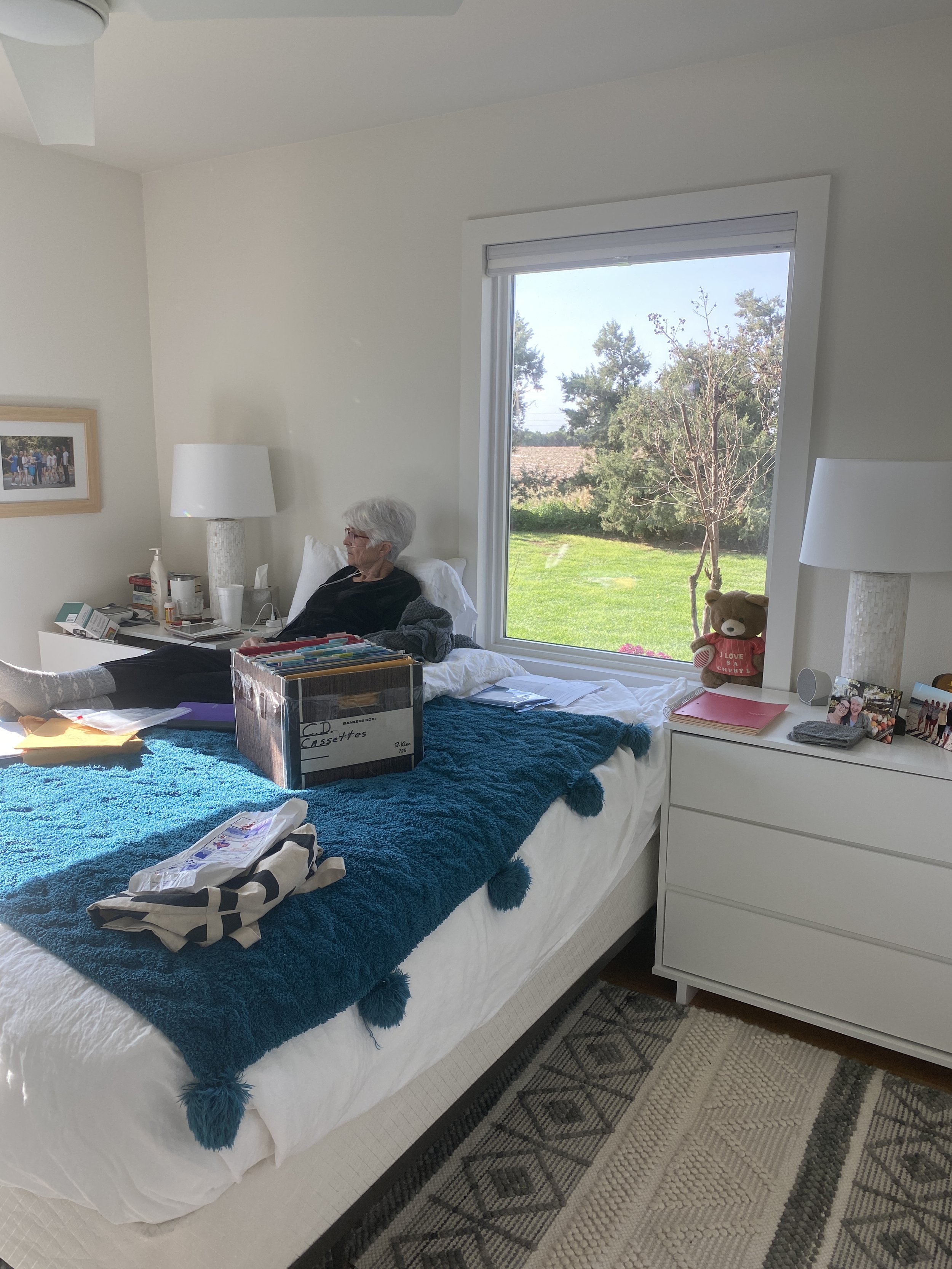  He needed things, and well deserved. Donnie's facility, Crown Point could provide what he needed medically, but for the emotional and spiritual side, the physical work of doctor's appointments, shopping, etc., it landed on us.   I quickly noticed a 