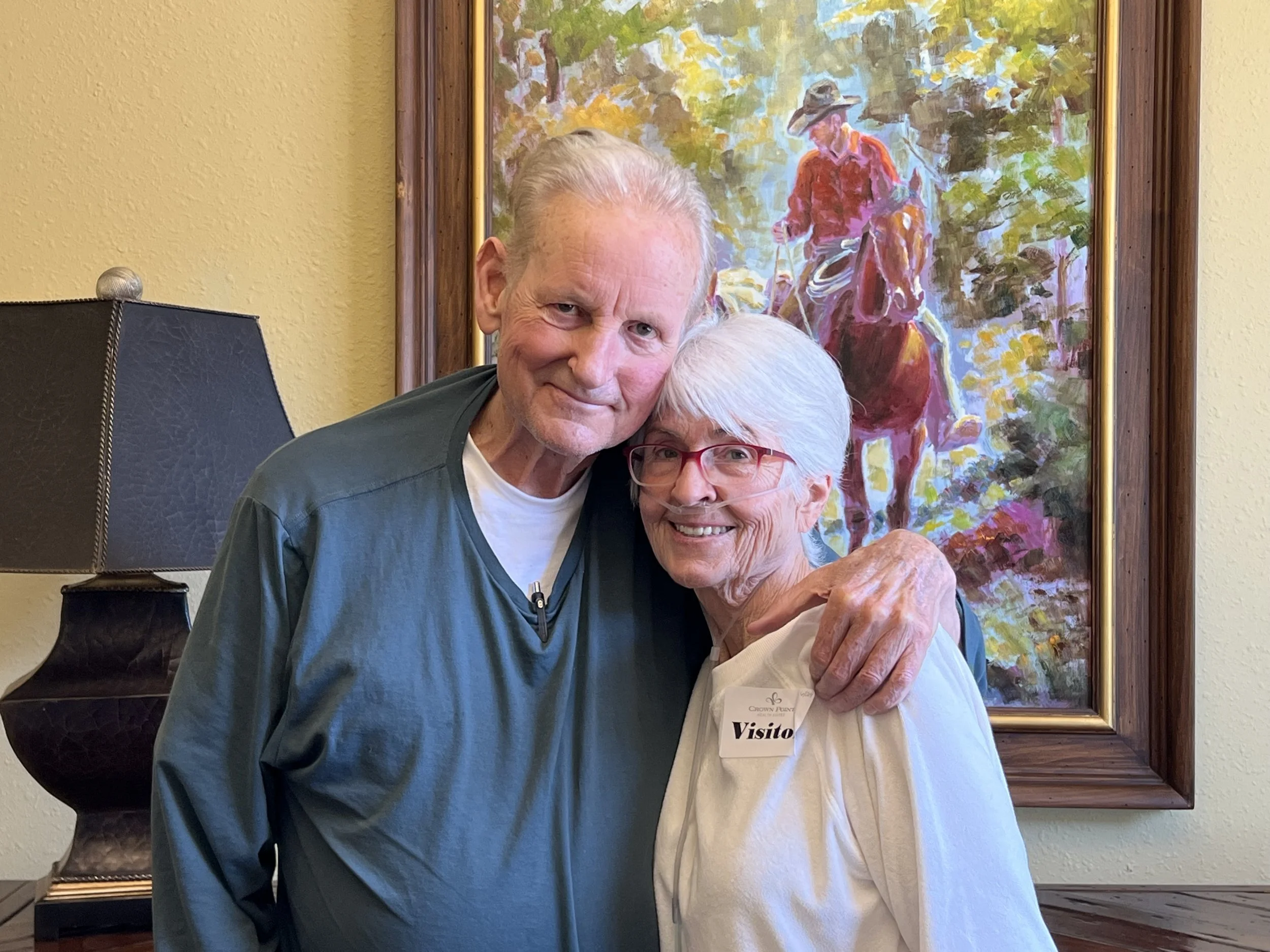  and Mom could relax finally knowing he was taken care of and not suffering alone in their mountain home. 