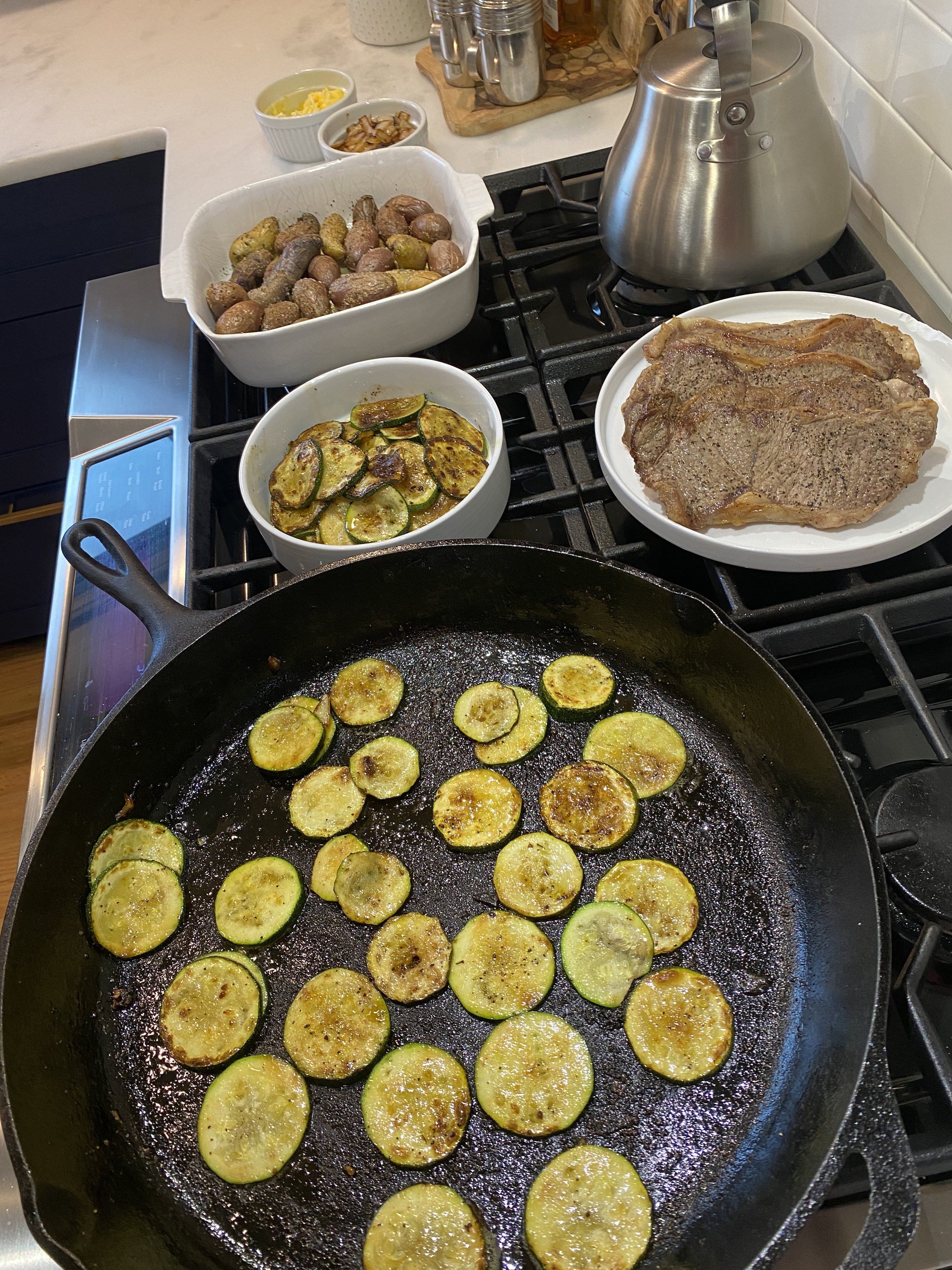  We would go and pick him up and cook for him and he'd sit on the patio with Momma and then I'd take him back before dark.   