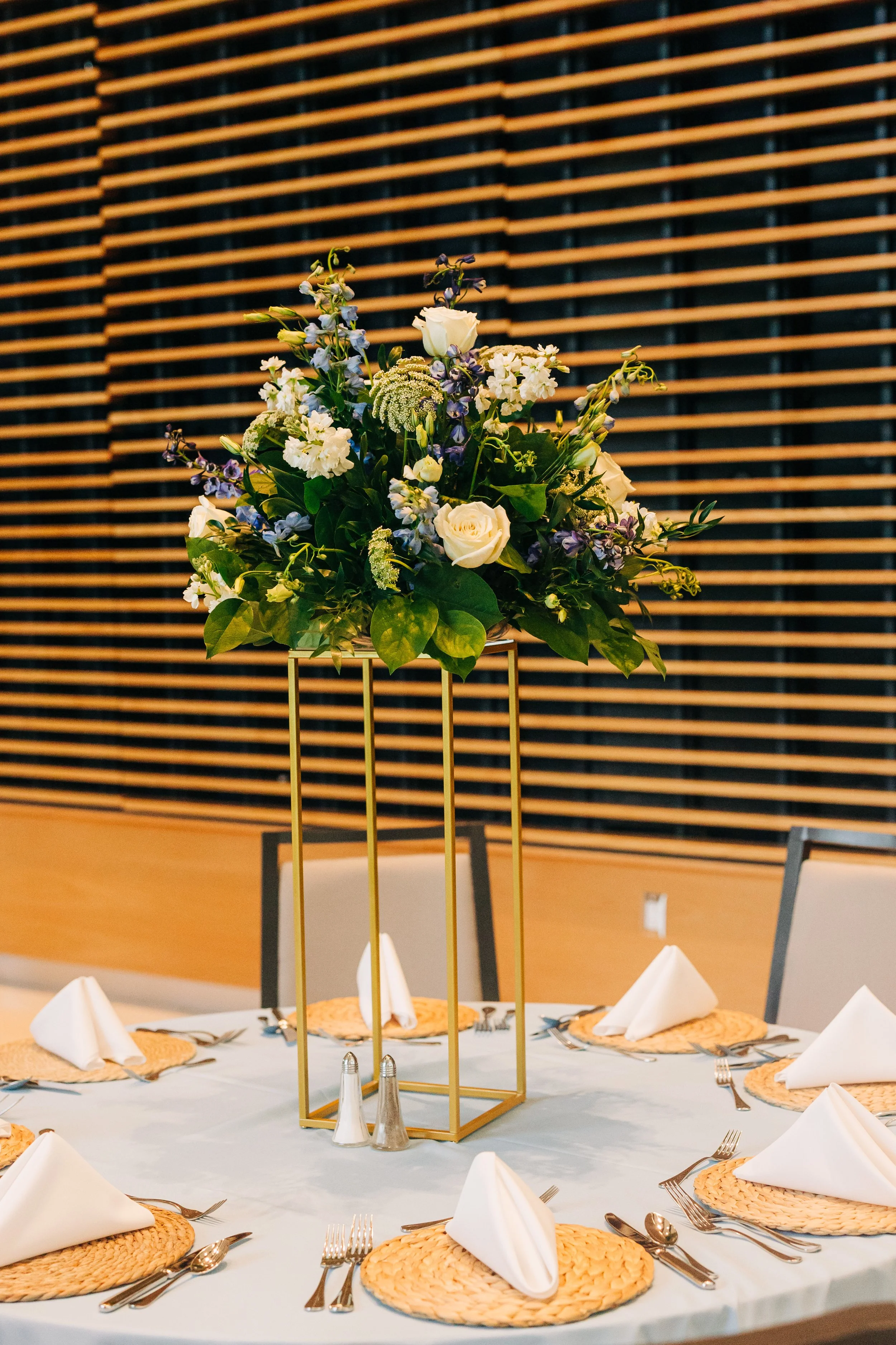 the flowers...